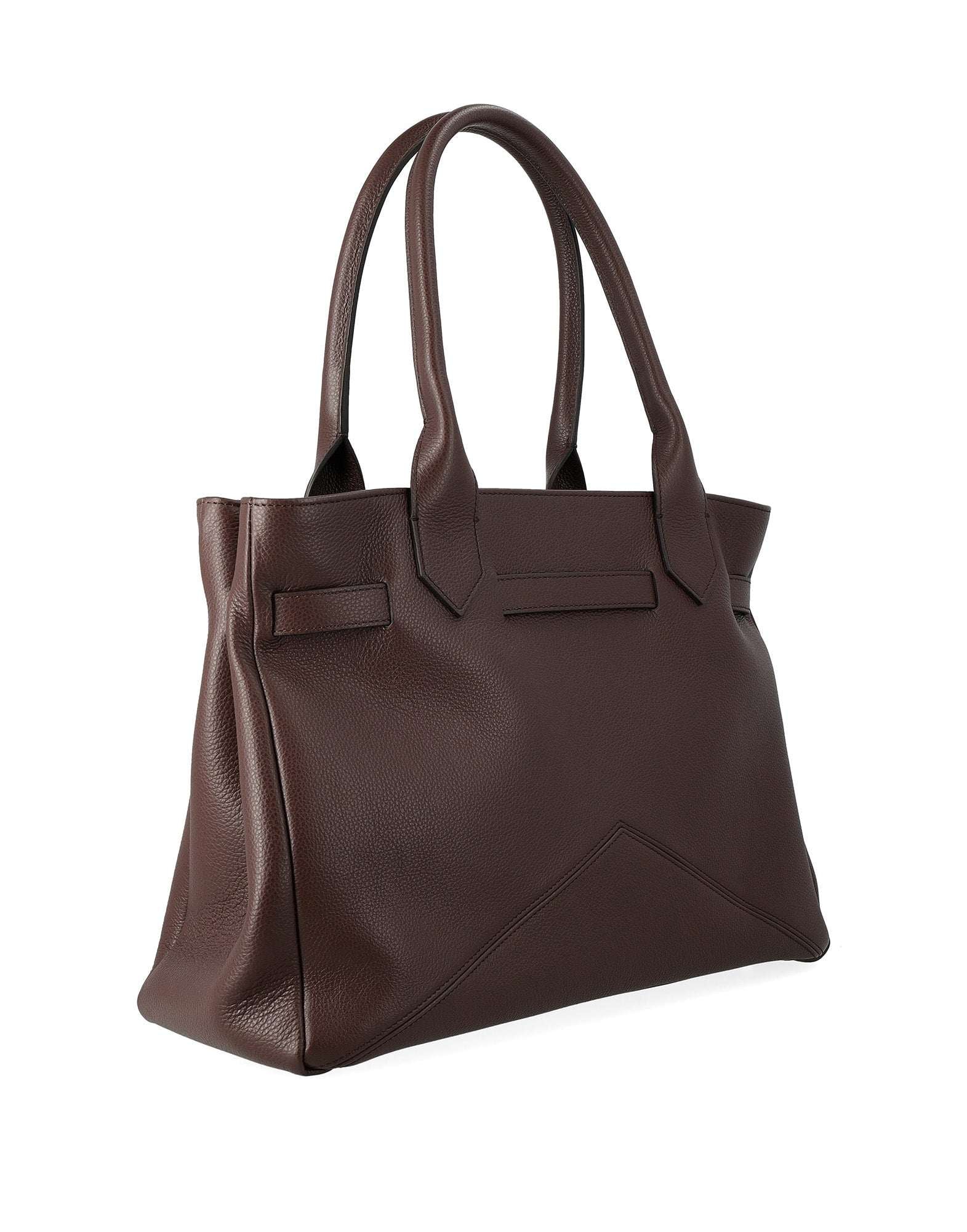 BALLANTYNE Borsa Kate 993 in Pelle Granata Brown
