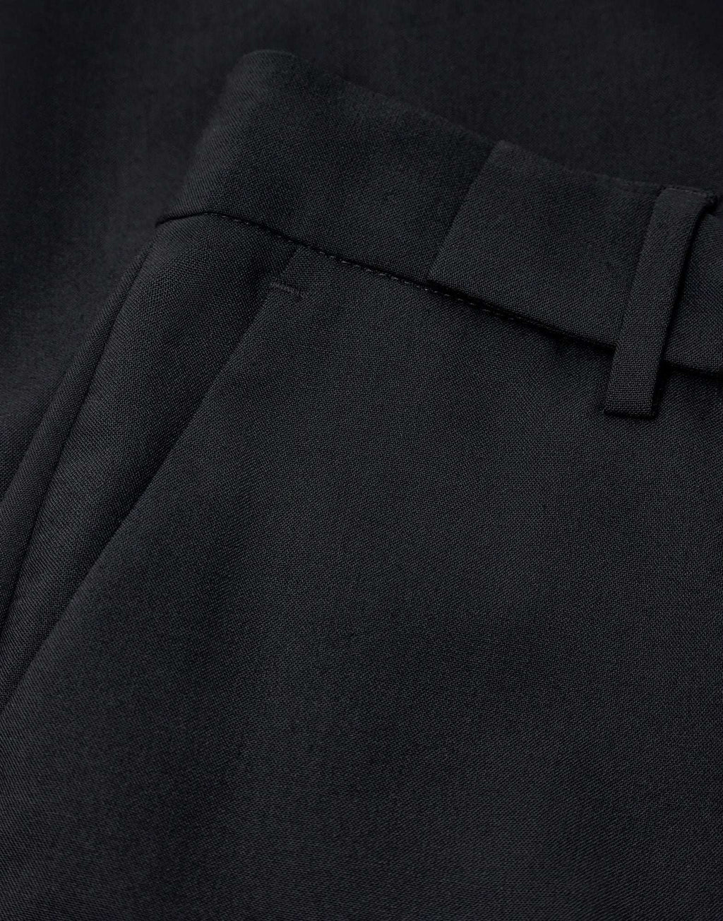 CLOSED Fiana Pantaloni Flared in Misto Lana Neri