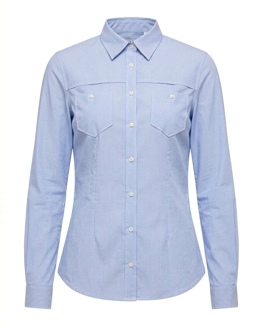DEPARTMENT FIVE Camicia Slim in Popeline Sky