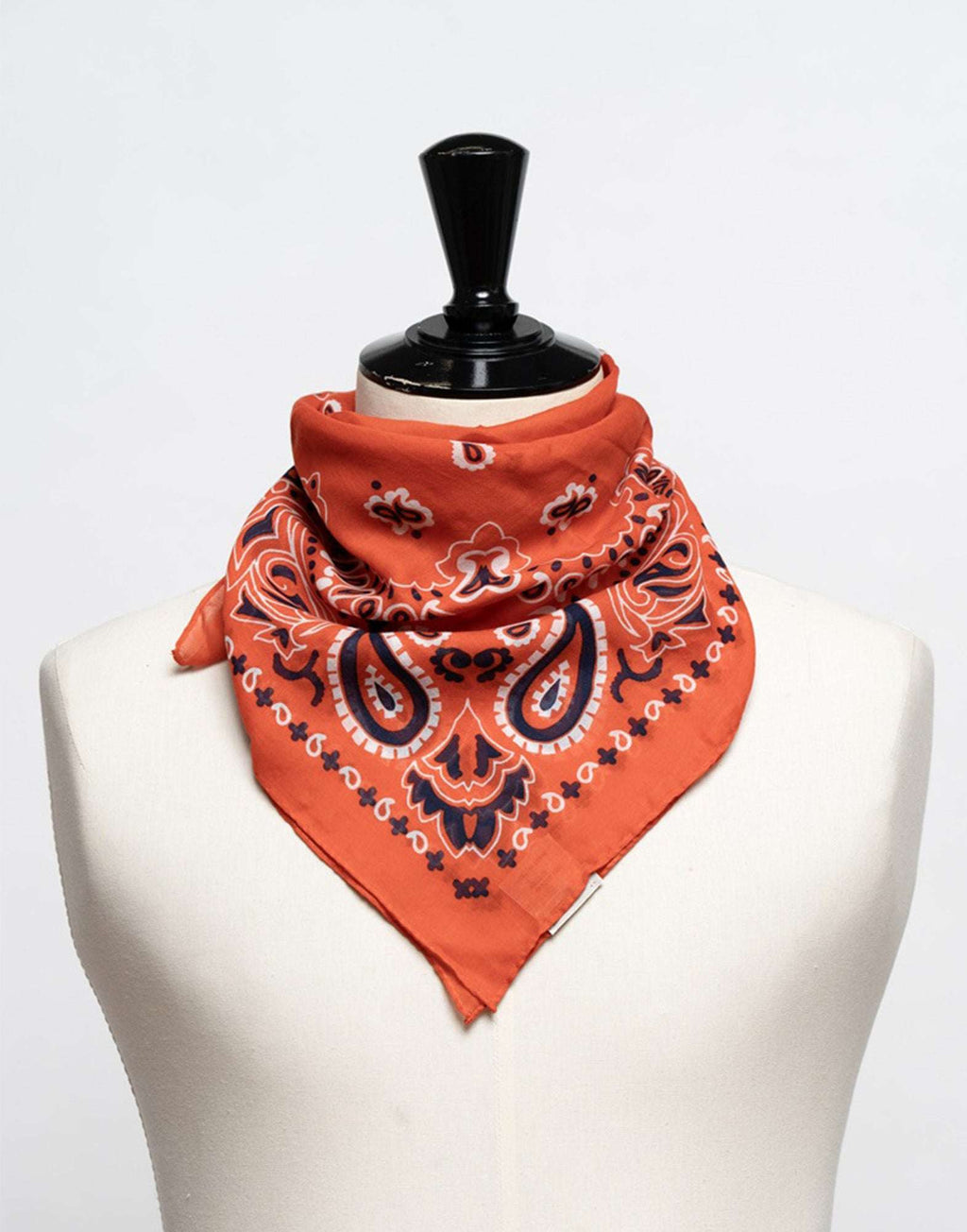 DESTIN Bandana Piccola in Cotone Corallo
