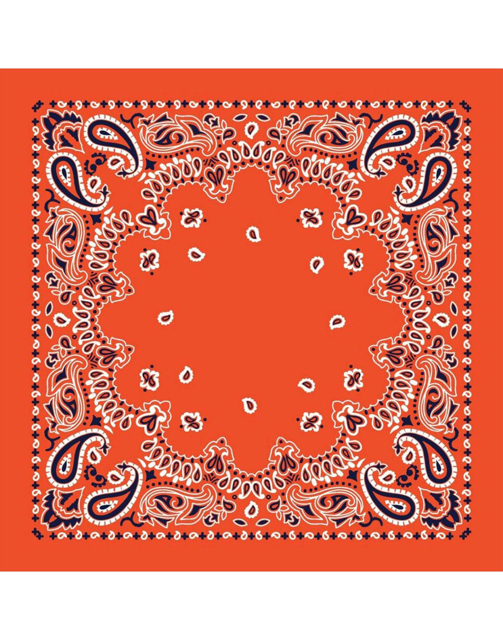 DESTIN Bandana Piccola in Cotone Corallo