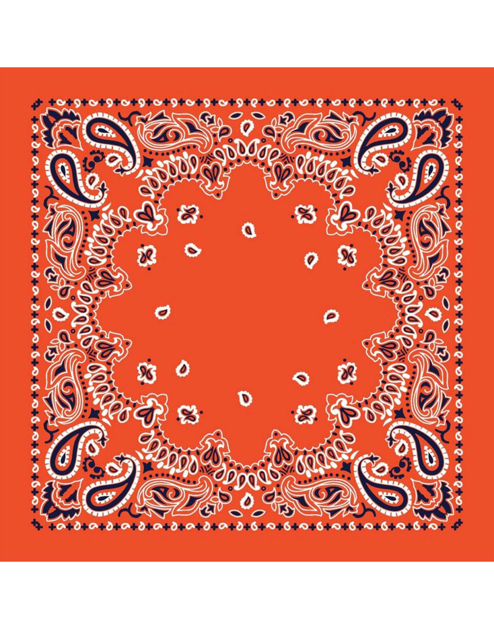DESTIN Bandana Piccola in Cotone Corallo