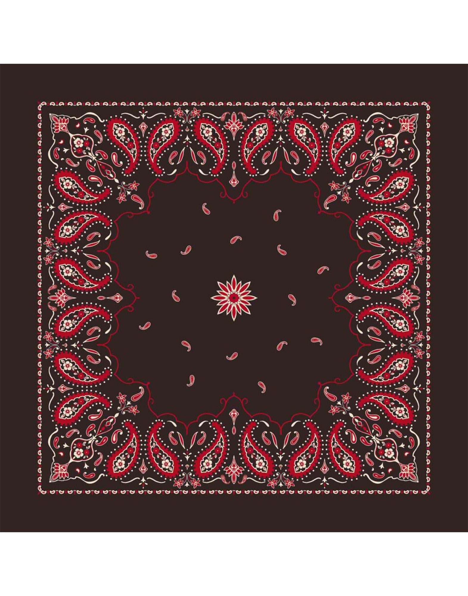 DESTIN Bandana Pino in Modal e Seta Choco
