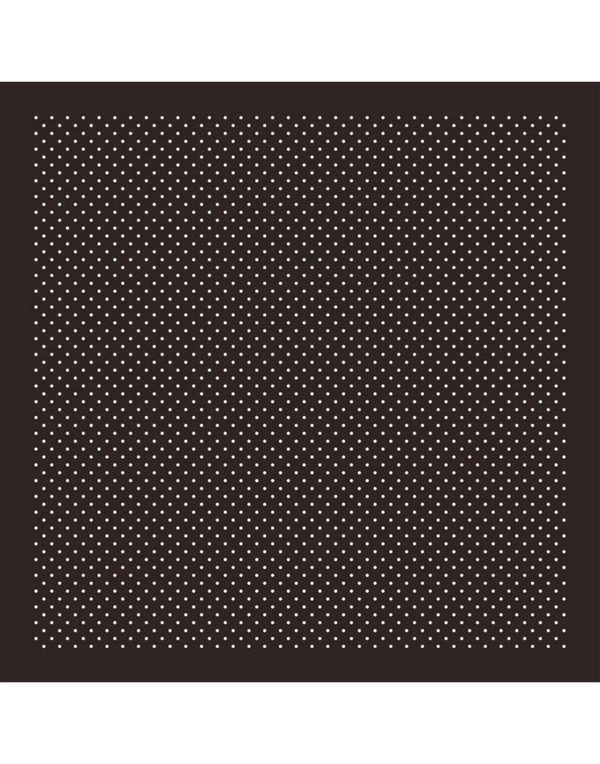 DESTIN Foulard Pino a Pois in Modal e Seta Choco