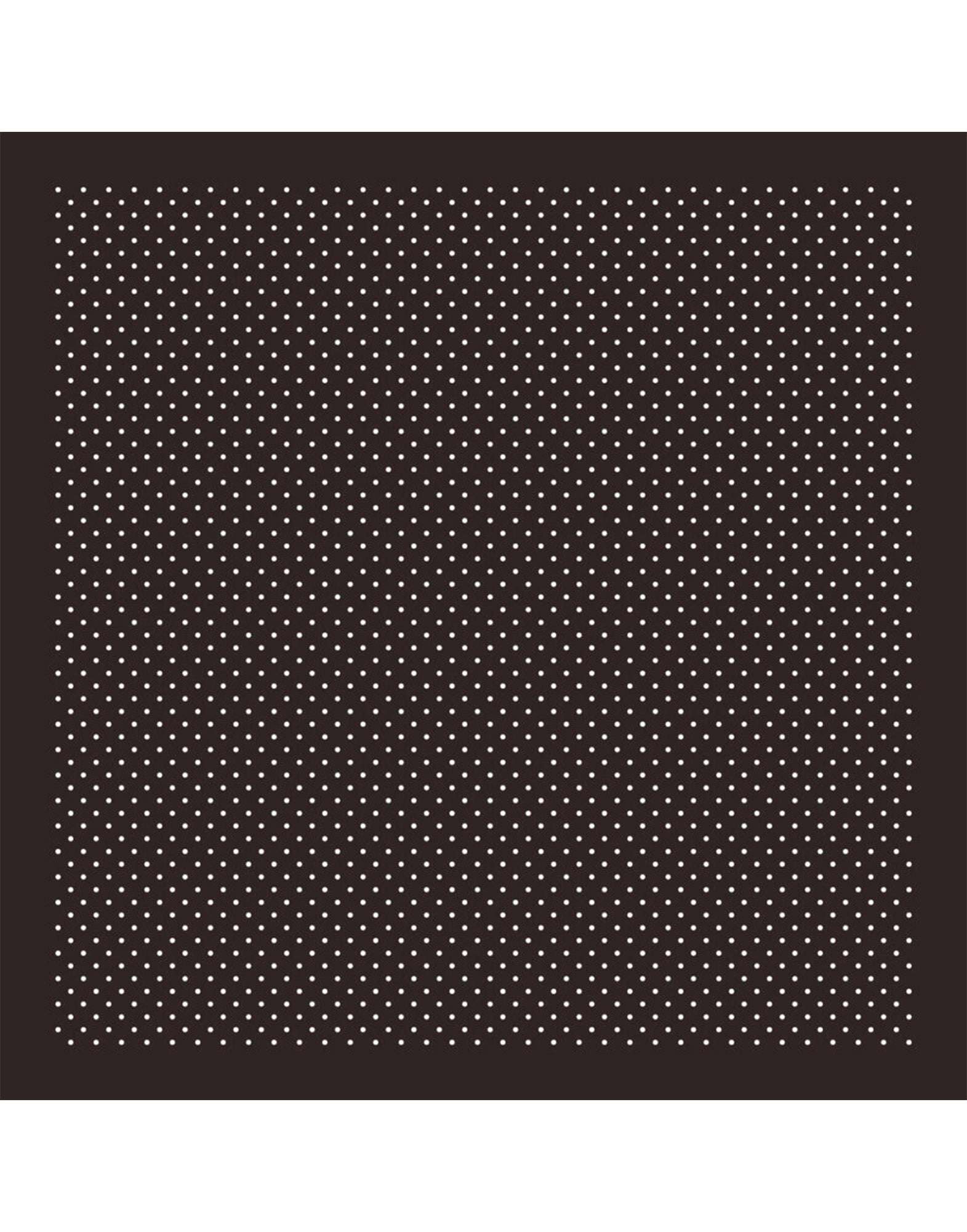 DESTIN Foulard Pino a Pois in Modal e Seta Choco