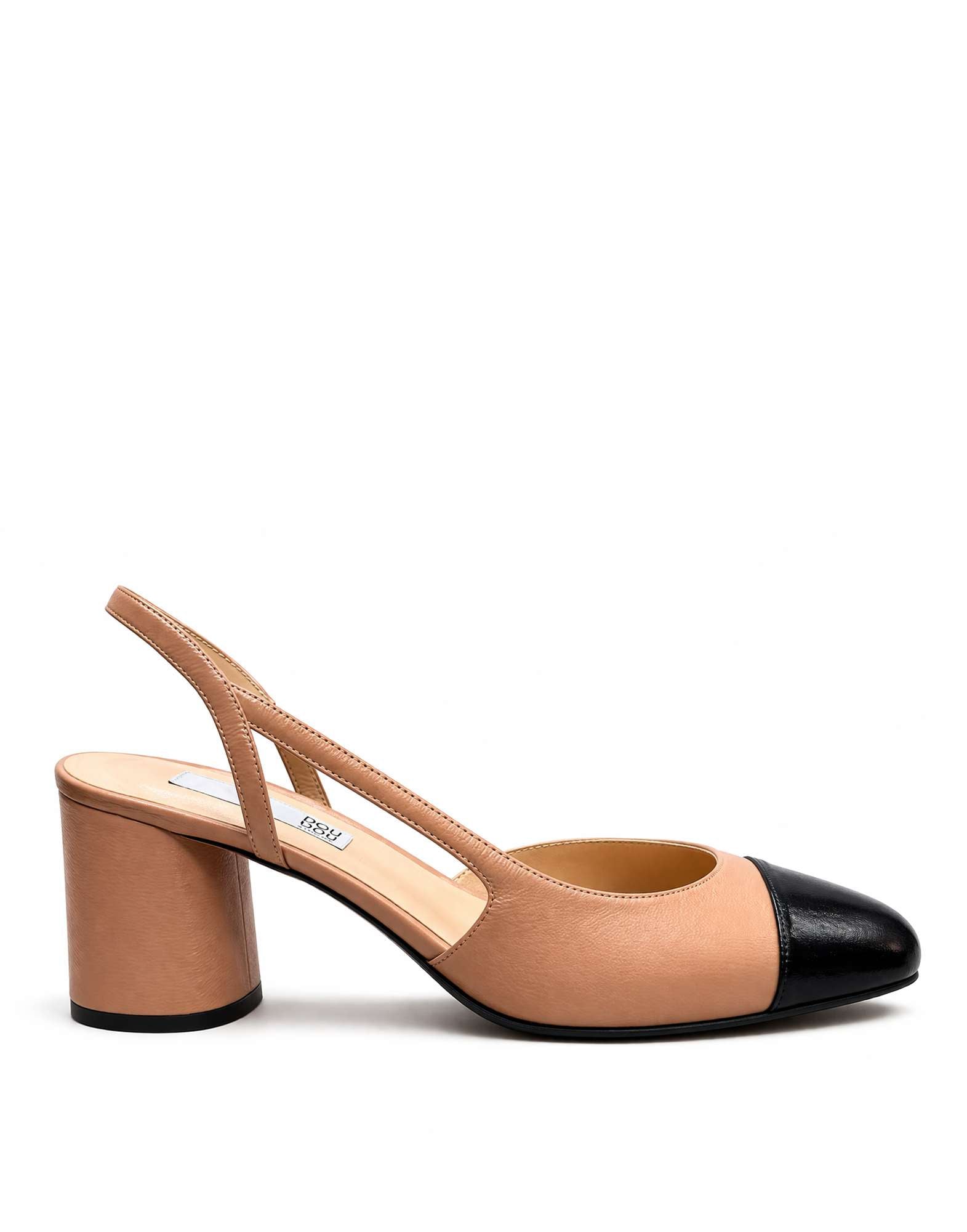 DOUUOD Chanel in Nappa Bicolor Nero/Noce