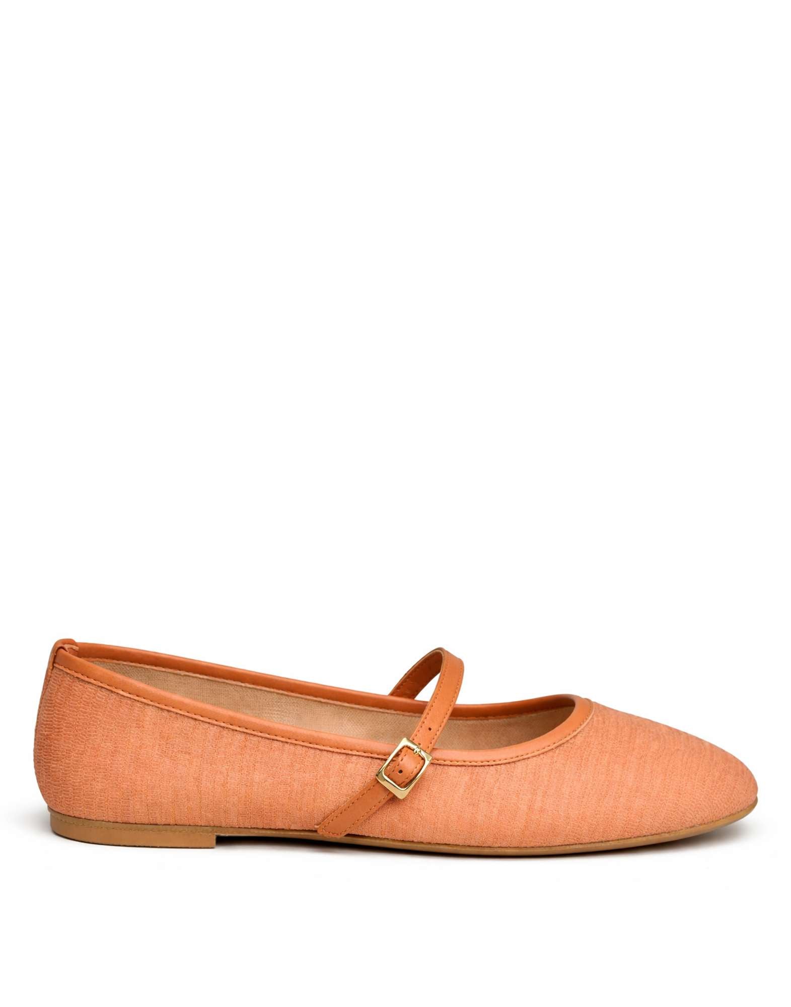 DOUUOD Ballerine Mary Jane in Tessuto Mattone