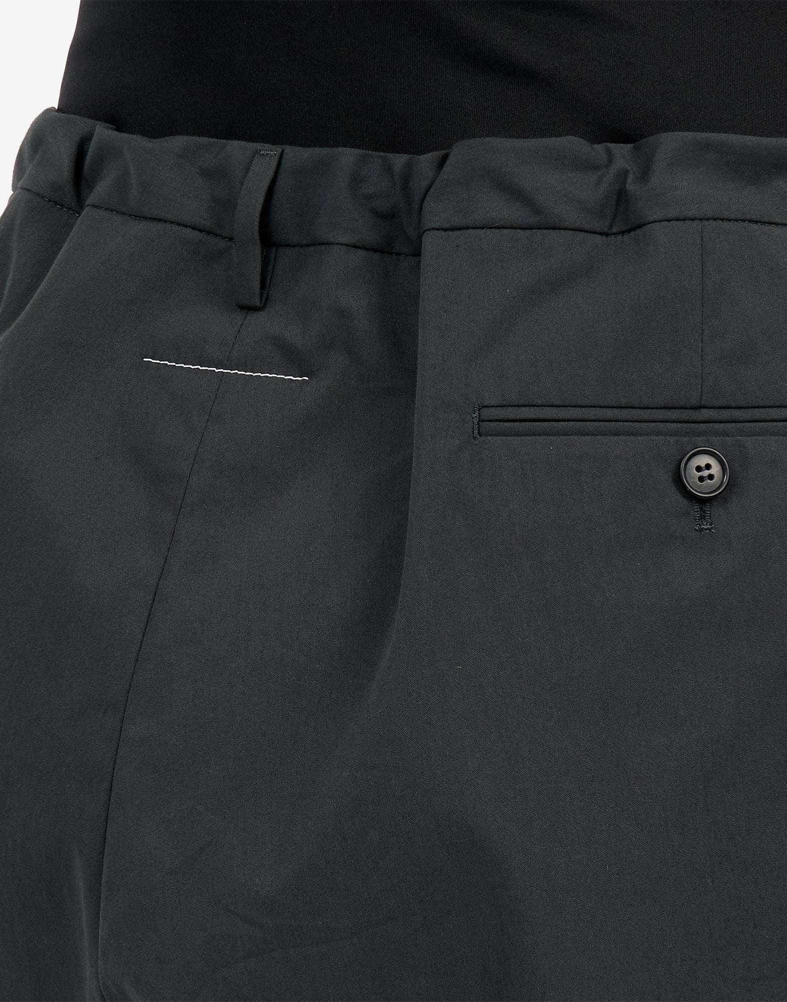 MM6 MAISON MARGIELA Bermuda in Cotone Nylon Antracite