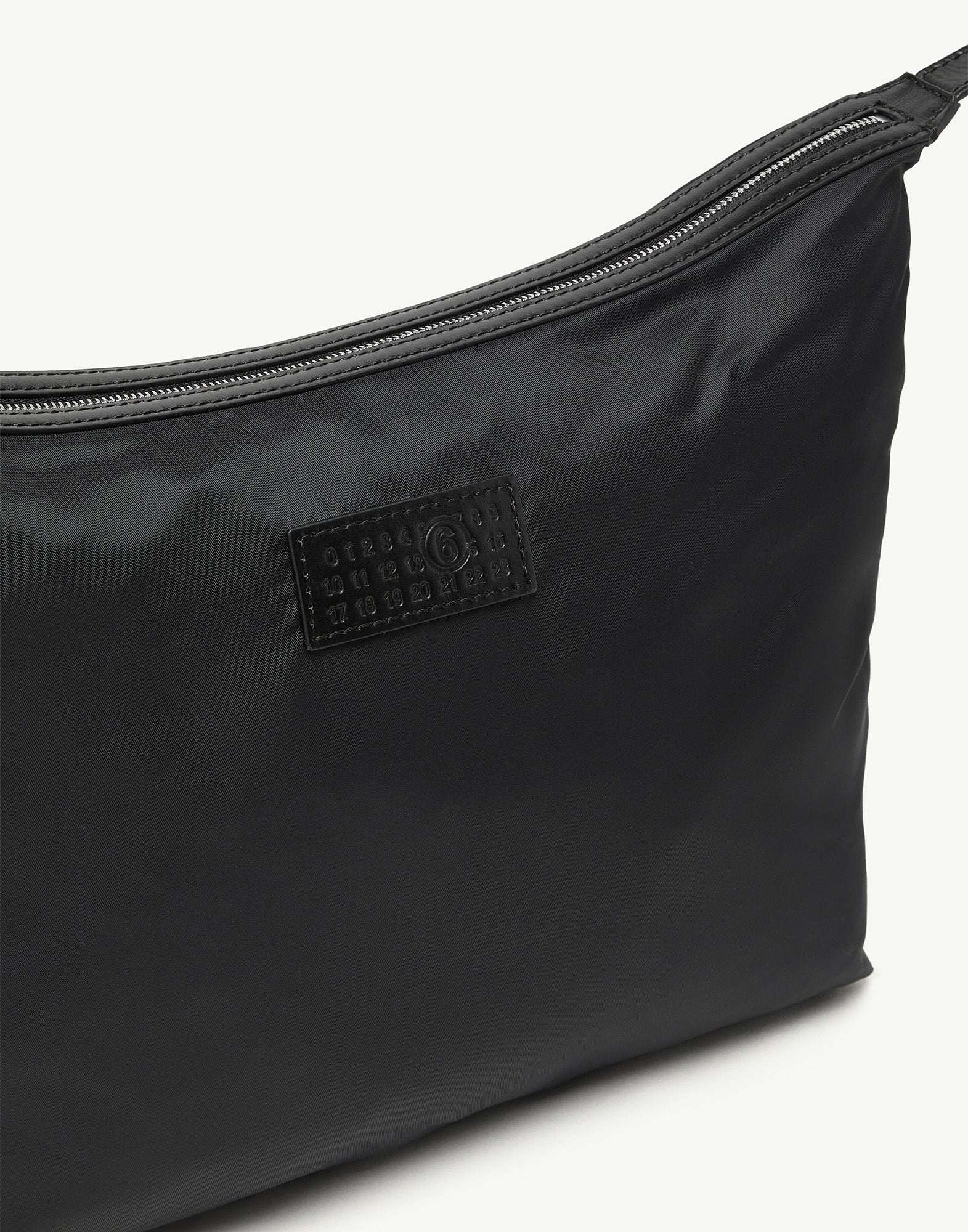 MM6 MAISON MARGIELA Numeric Crossbody Bag in Nylon Black