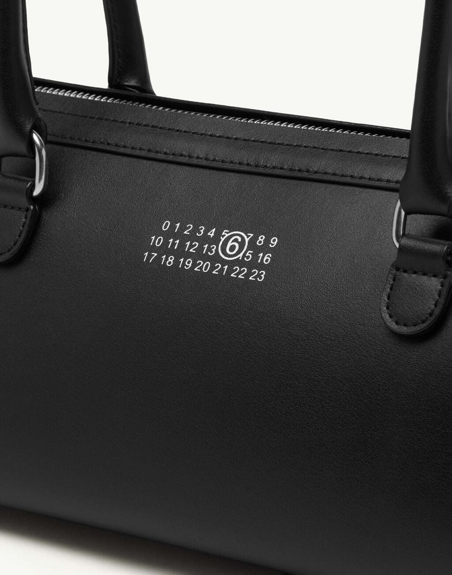 MM6 MAISON MARGIELA Bauletto a Tracolla in Pelle Nero