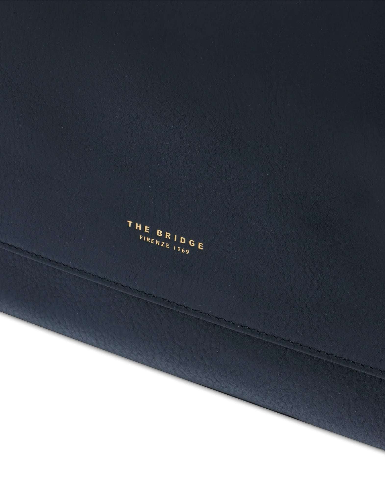 THE BRIDGE Luce Soft Borsa Hobo in Pelle Nera