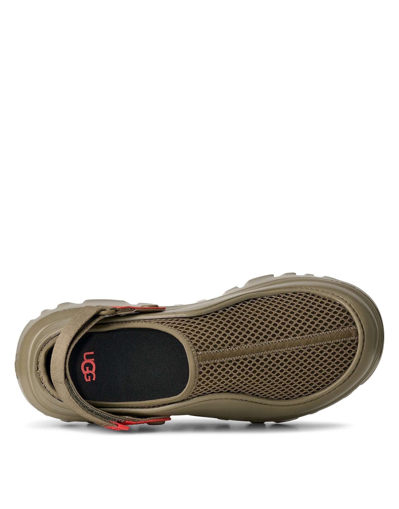 UGG Sabot PeakMod Breathe in Mesh Burnt Olive/Red Pepper