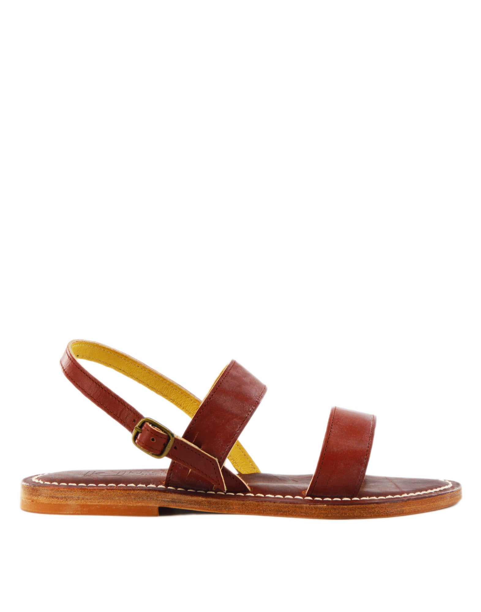 K.JACQUES Sandali Barigoule Deluxe in Pelle Bordeaux