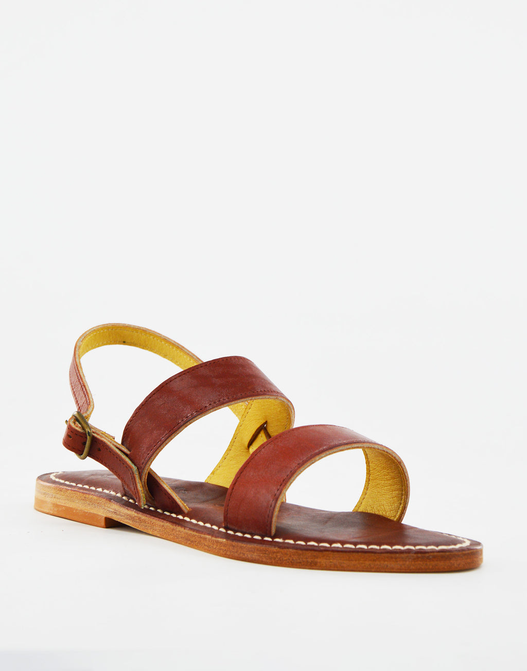 K.JACQUES Sandali Barigoule Deluxe in Pelle Bordeaux