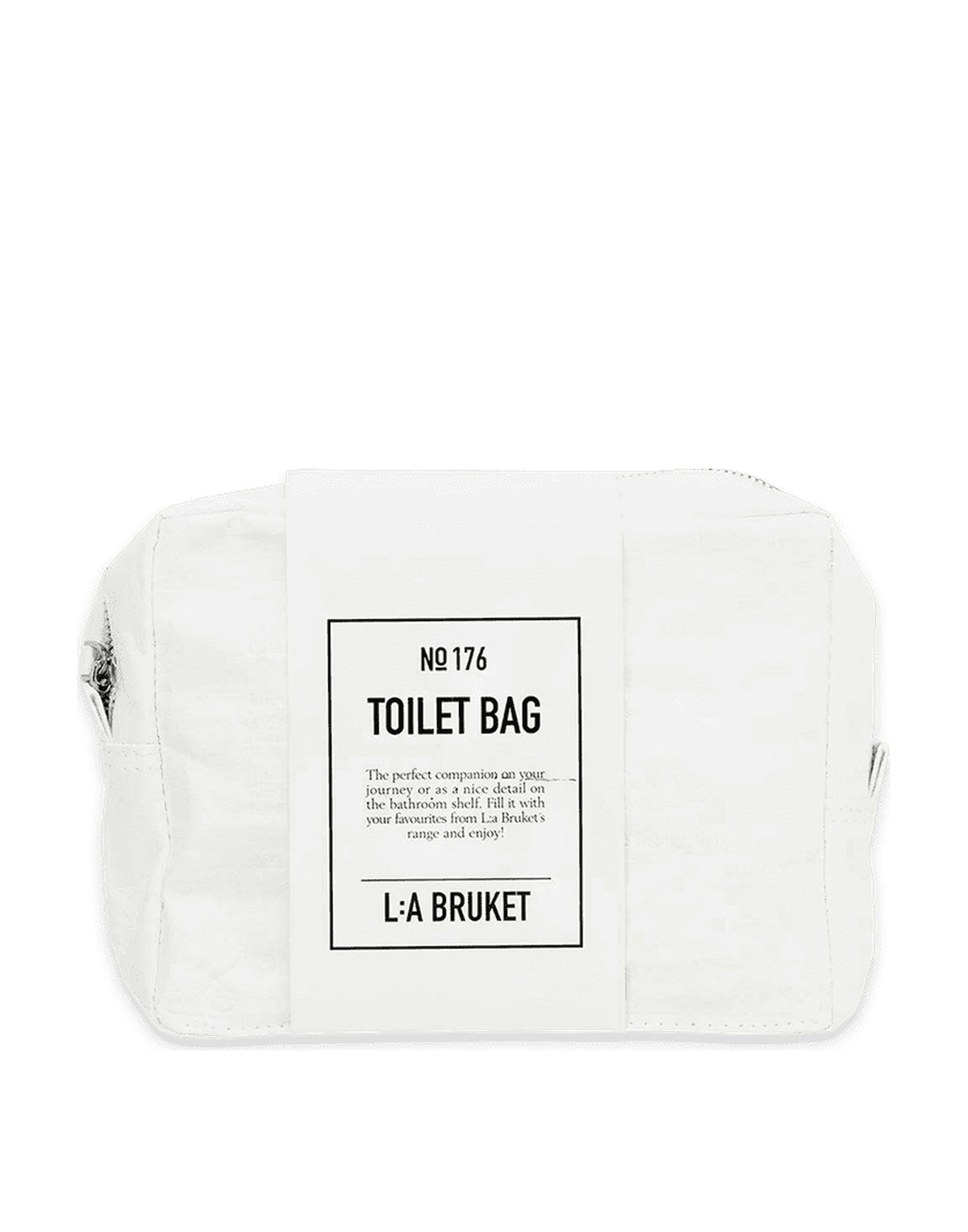 LA BRUKET Beauty Case N. 176 Toilet Bag Bianco
