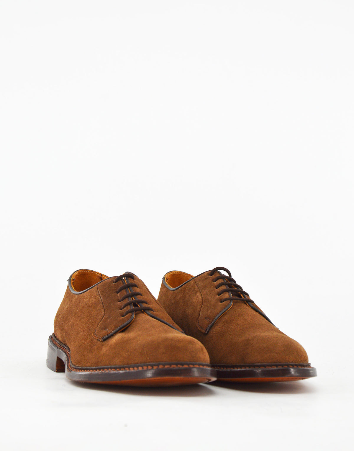 TRICKER'S Robert Derby Shoe Fondo Cuoio in Castorino Marrone