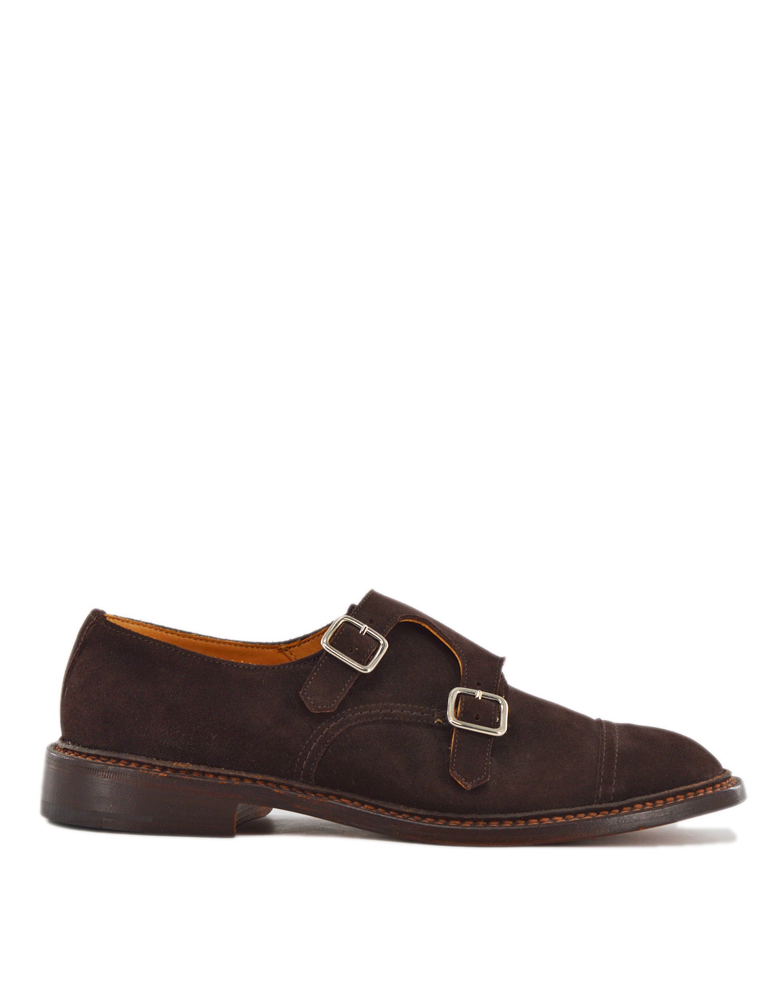 TRICKER'S Rufus Double Monk in Castorino Fondo Cuoio Coffe