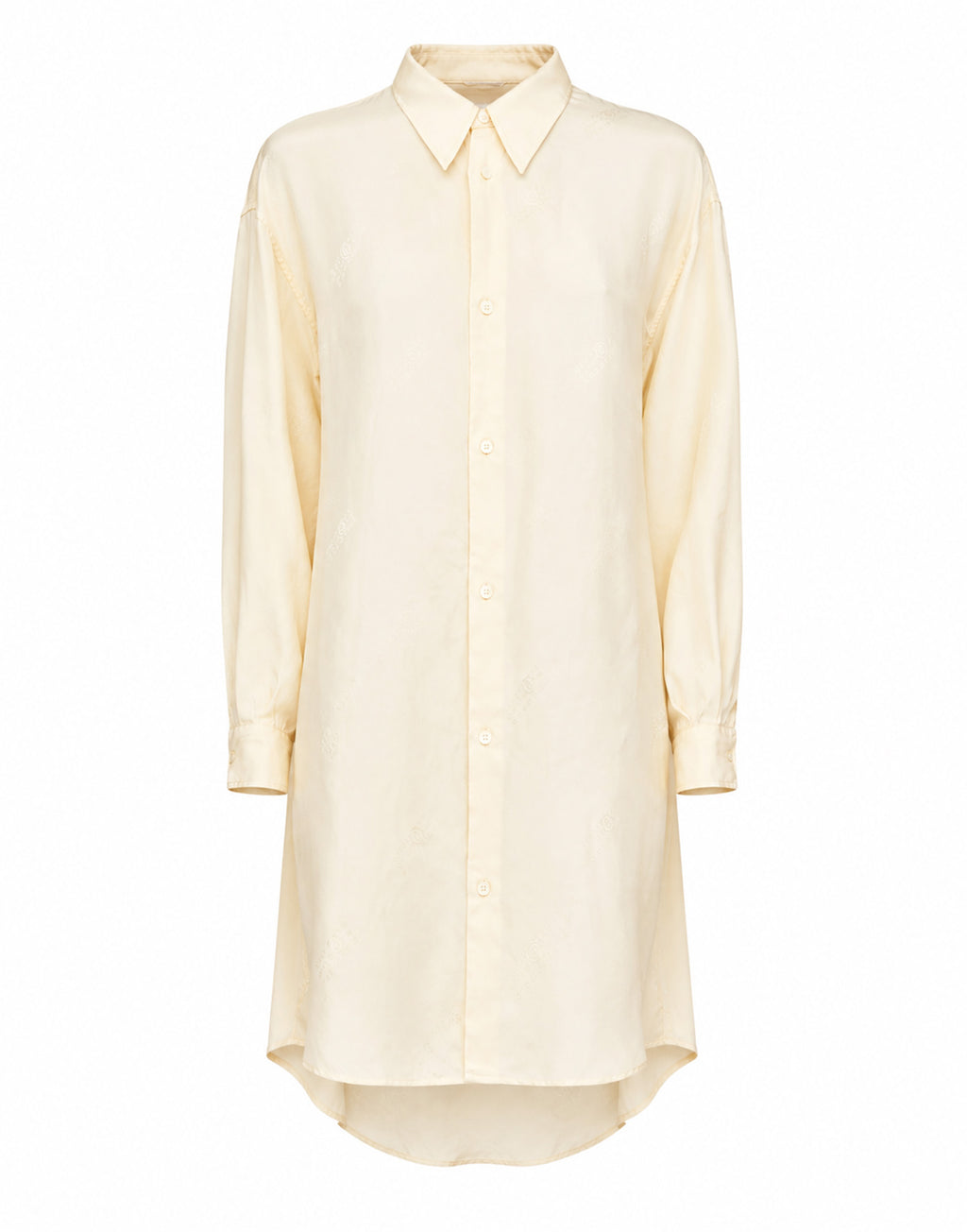 MM6 MAISON MARGIELA Abito Camicia con Numeric Signature