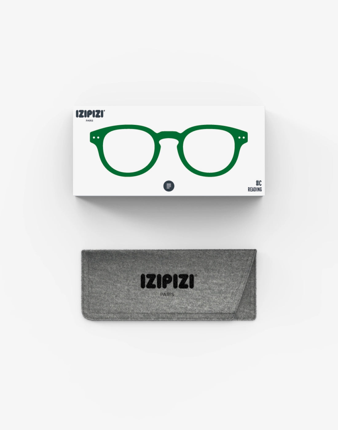 IZIPIZI Occhiali da Lettura Mod. C Green Crystal
