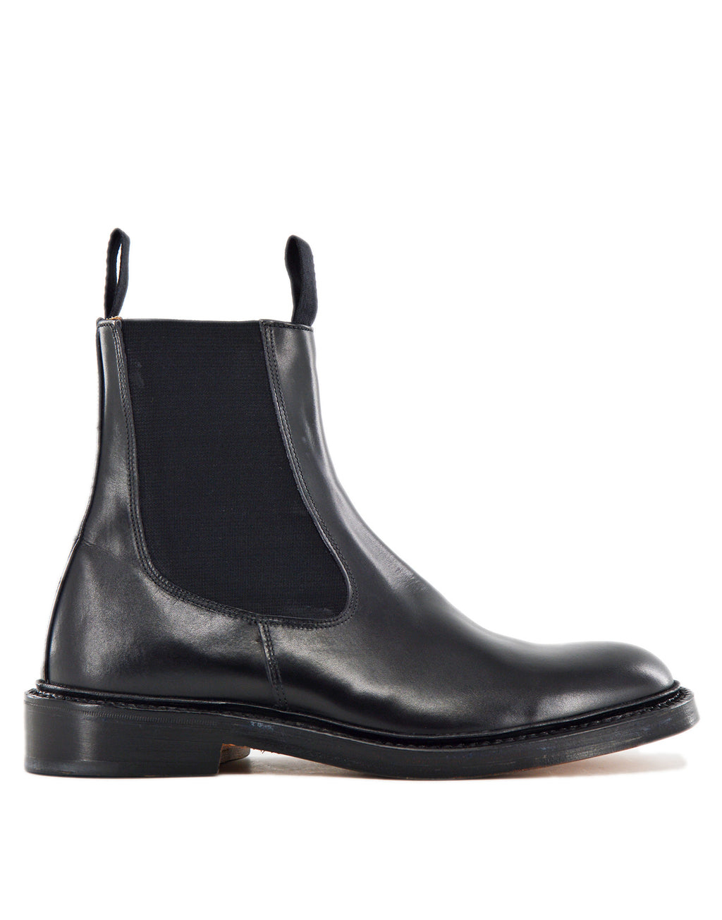 TRICKER'S Stephen Chelsea Boot Fondo Cuoio in Pelle Nera
