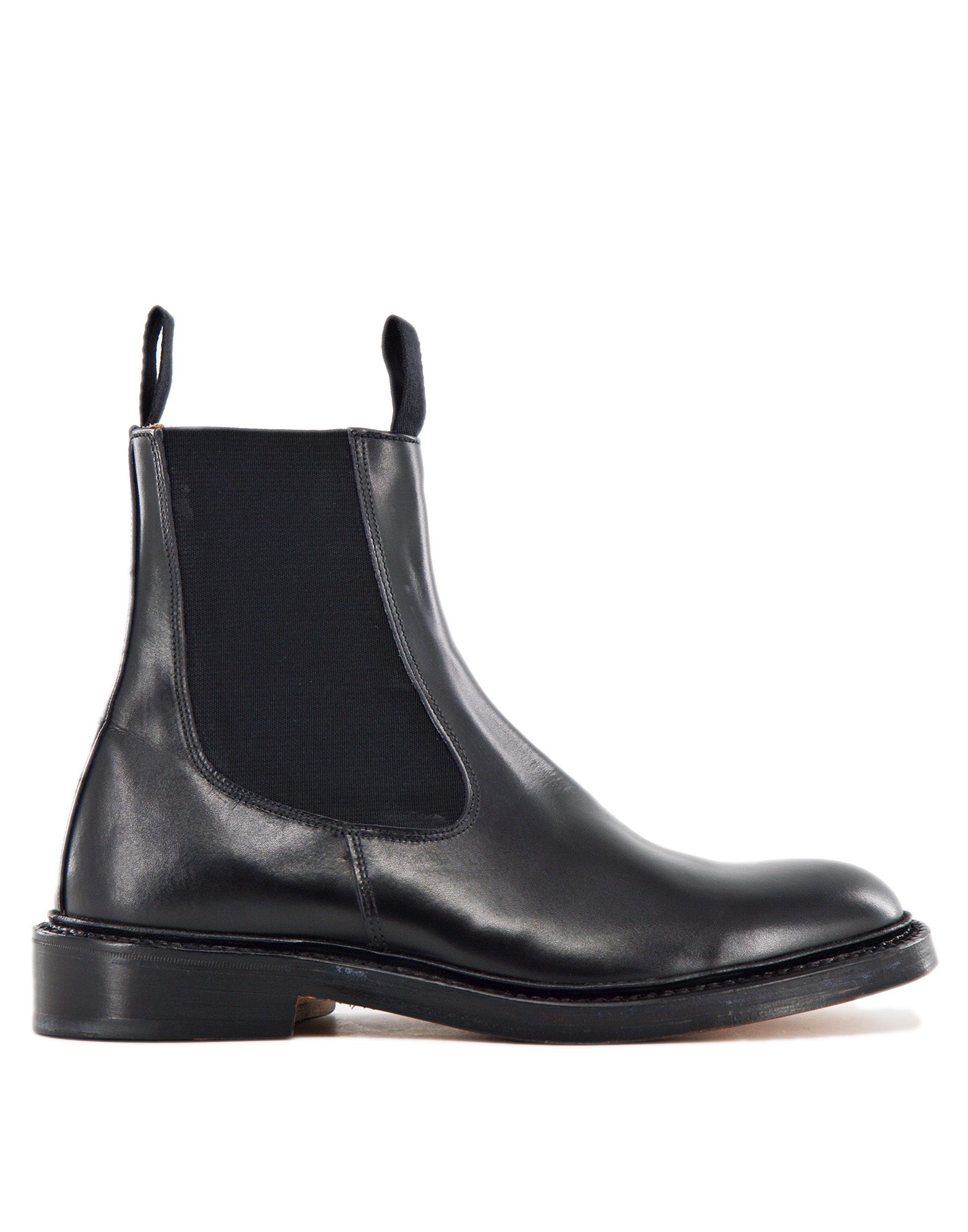 TRICKER'S Stephen Chelsea Boot Fondo Cuoio in Pelle Nera