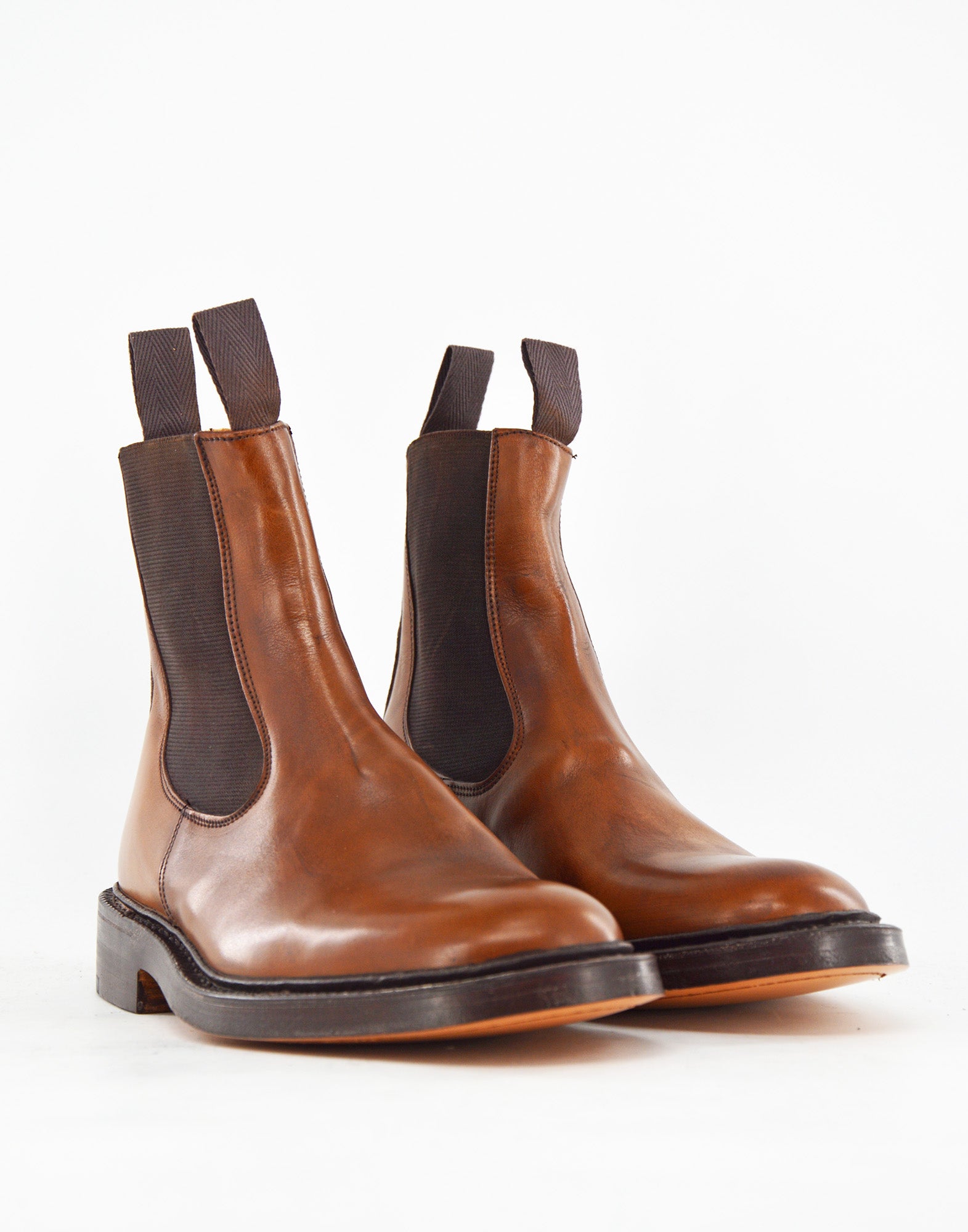 TRICKER'S Stephen Chelsea Boot Fondo Cuoio in Pelle Espresso Burnished