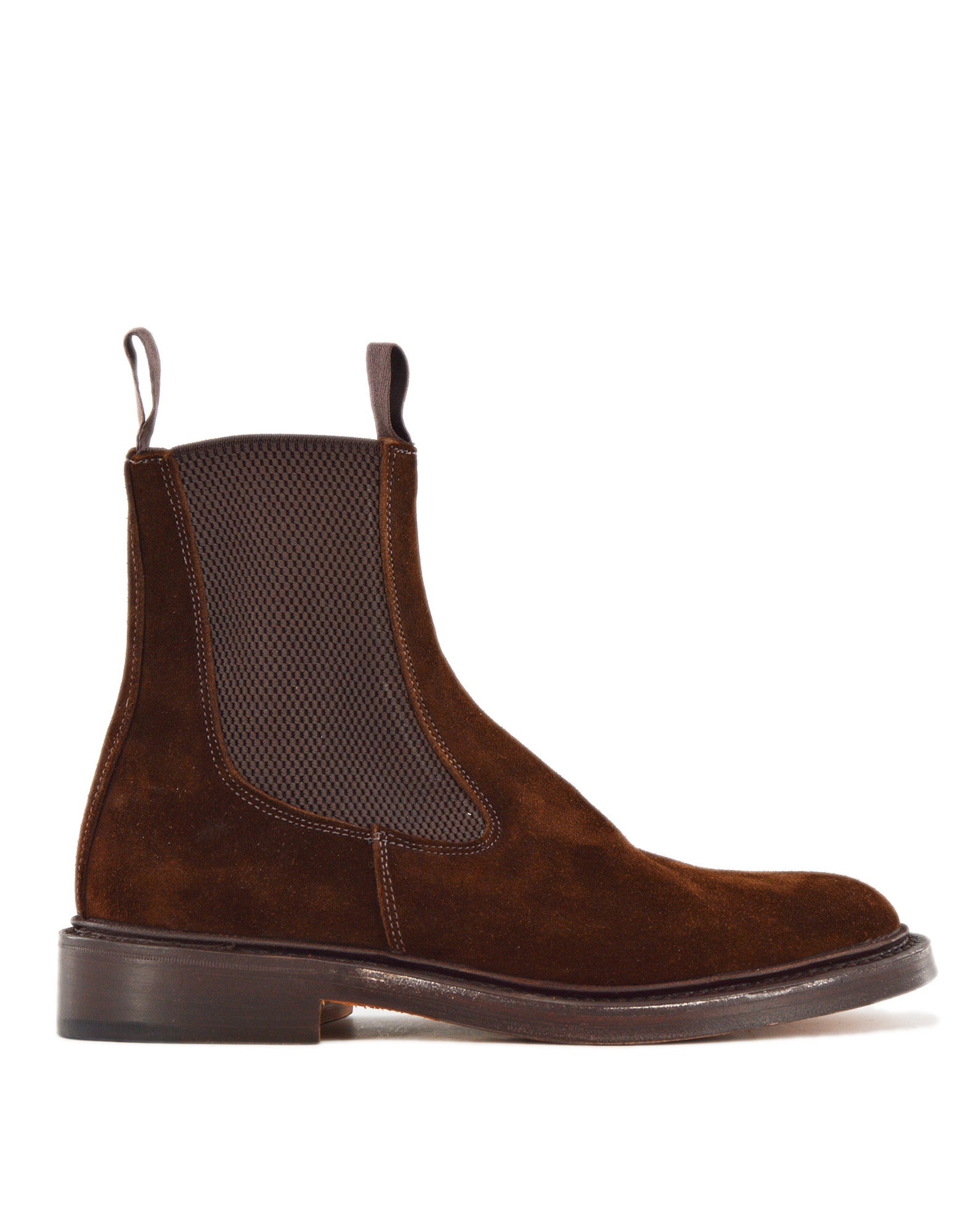 TRICKER'S Stephen Chelsea Boot Fondo Cuoio in Crosta Chocolate