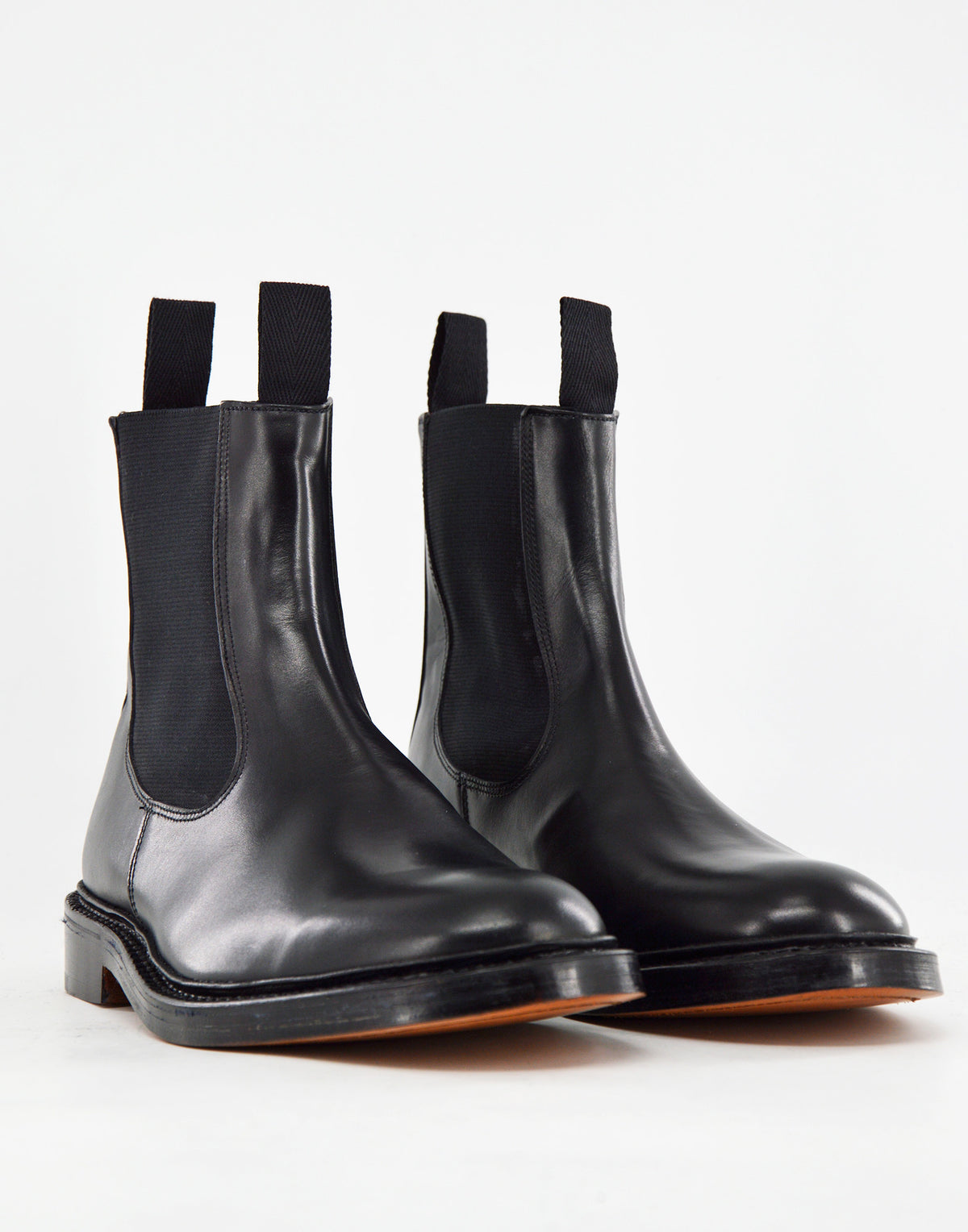 TRICKER'S Stephen Chelsea Boot Fondo Cuoio in Pelle Nera
