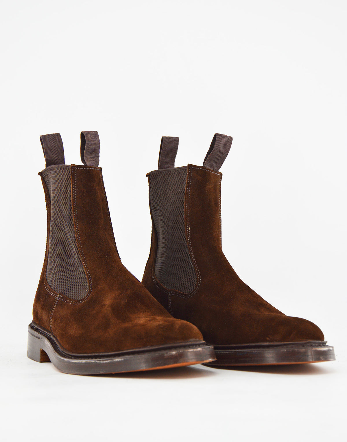 TRICKER'S Stephen Chelsea Boot Fondo Cuoio in Crosta Chocolate