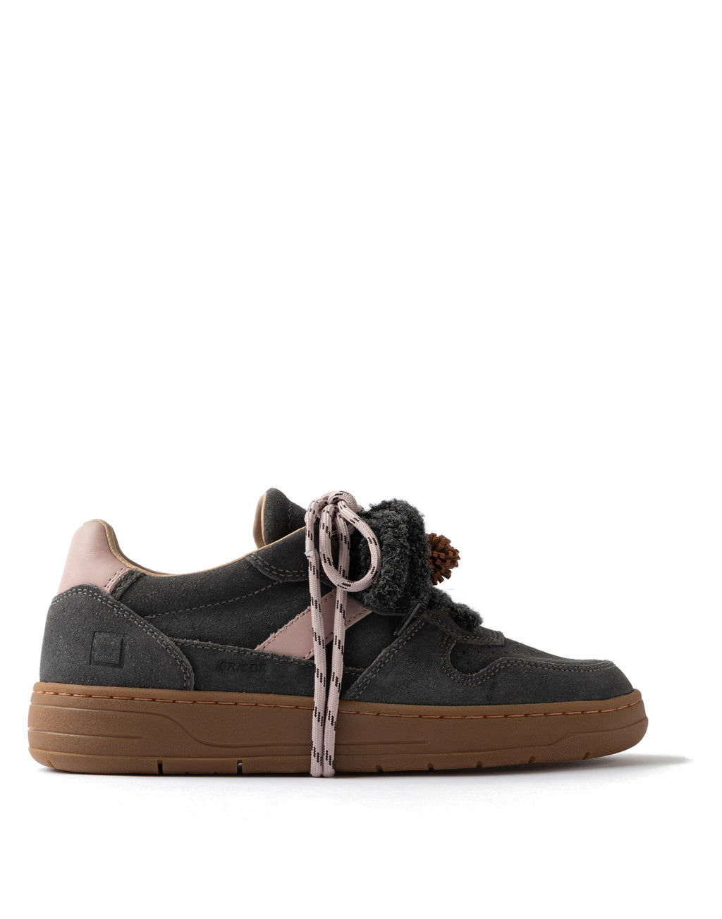 D.A.T.E. Sneakers Court 2.0 Suede Anthracite