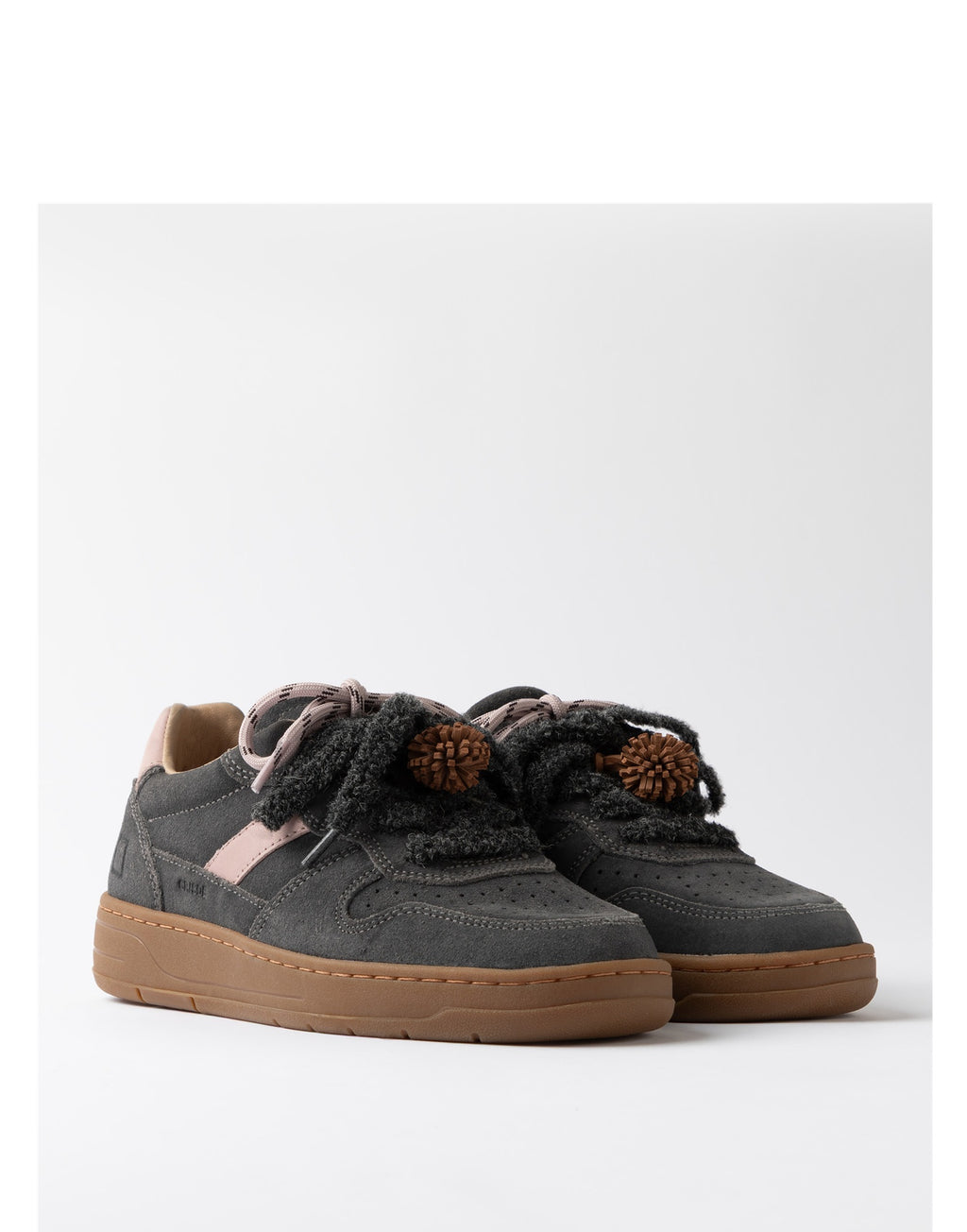 D.A.T.E. Sneakers Court 2.0 Suede Anthracite