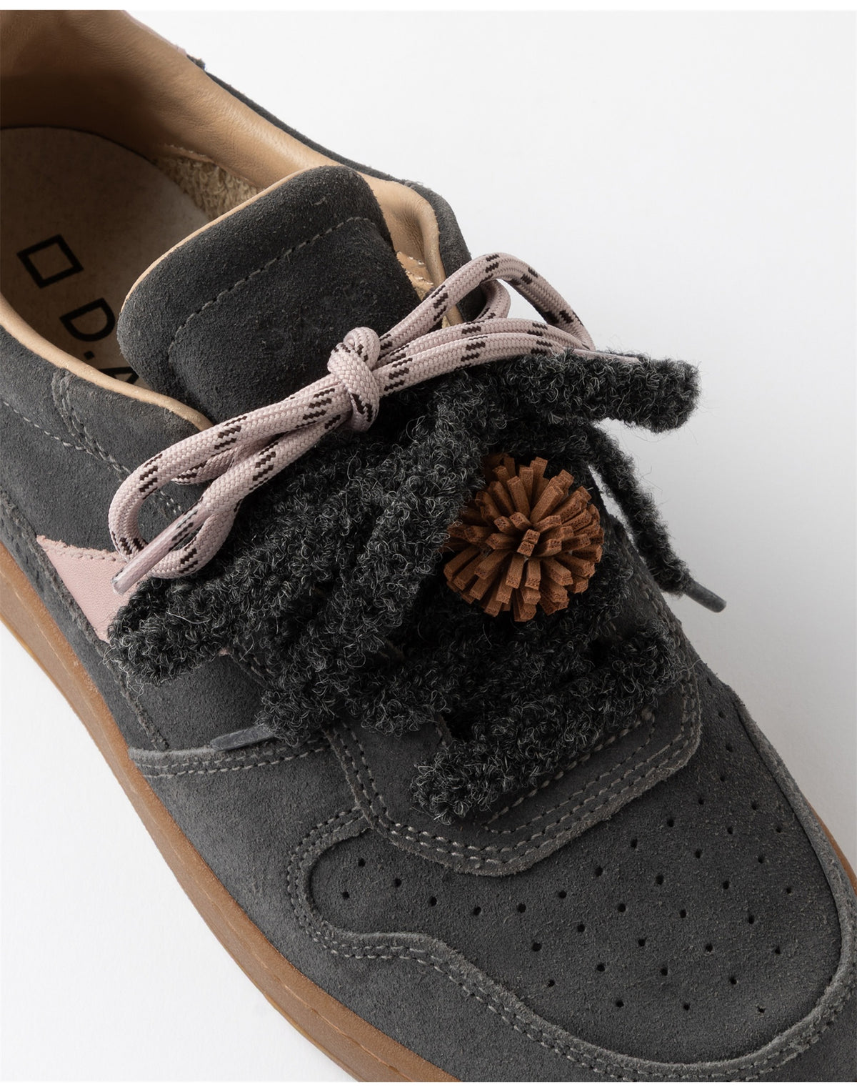 D.A.T.E. Sneakers Court 2.0 Suede Anthracite