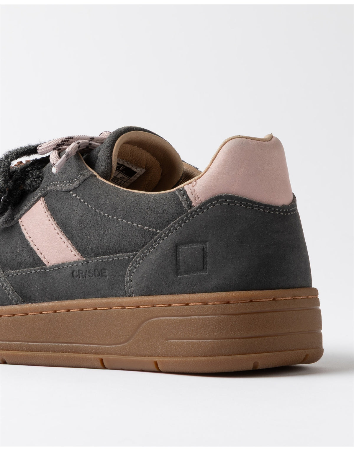 D.A.T.E. Sneakers Court 2.0 Suede Anthracite