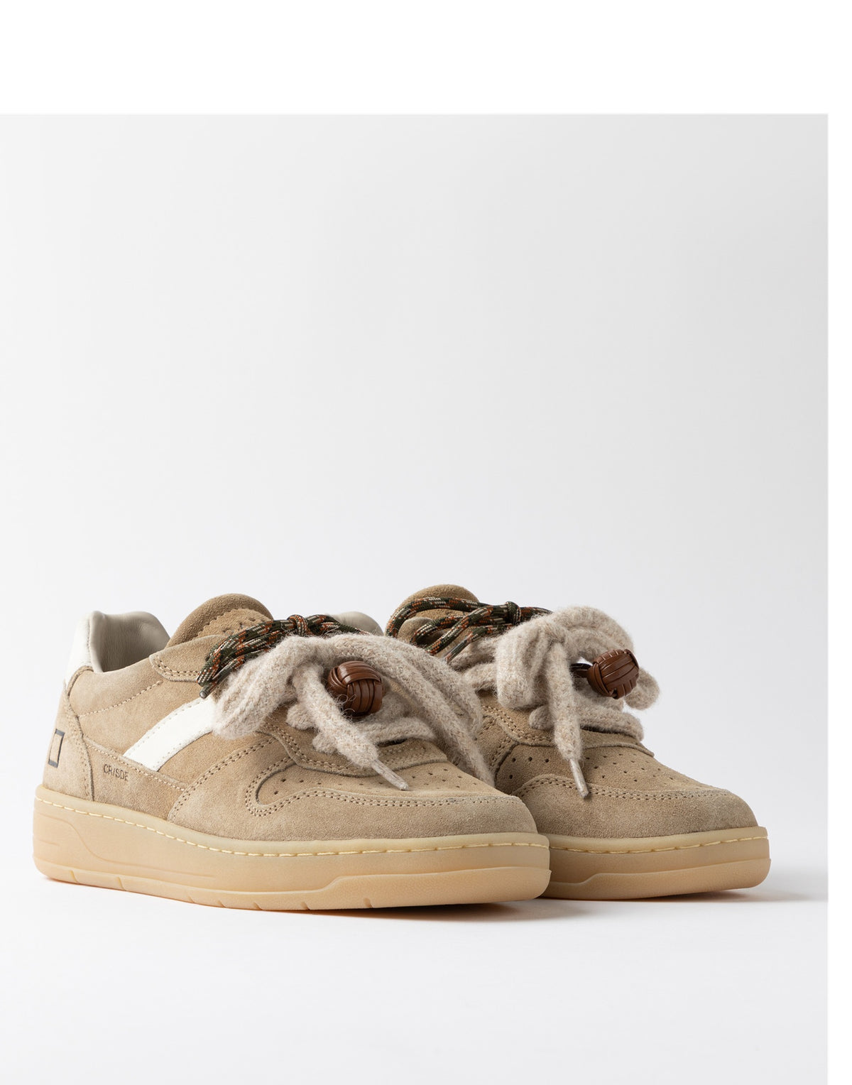 D.A.T.E. Sneakers Court 2.0 Suede Camel