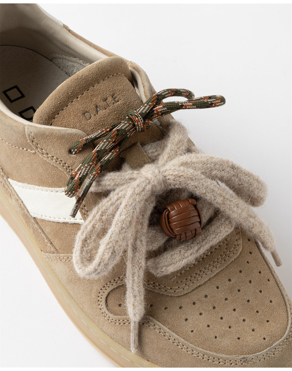 D.A.T.E. Sneakers Court 2.0 Suede Camel