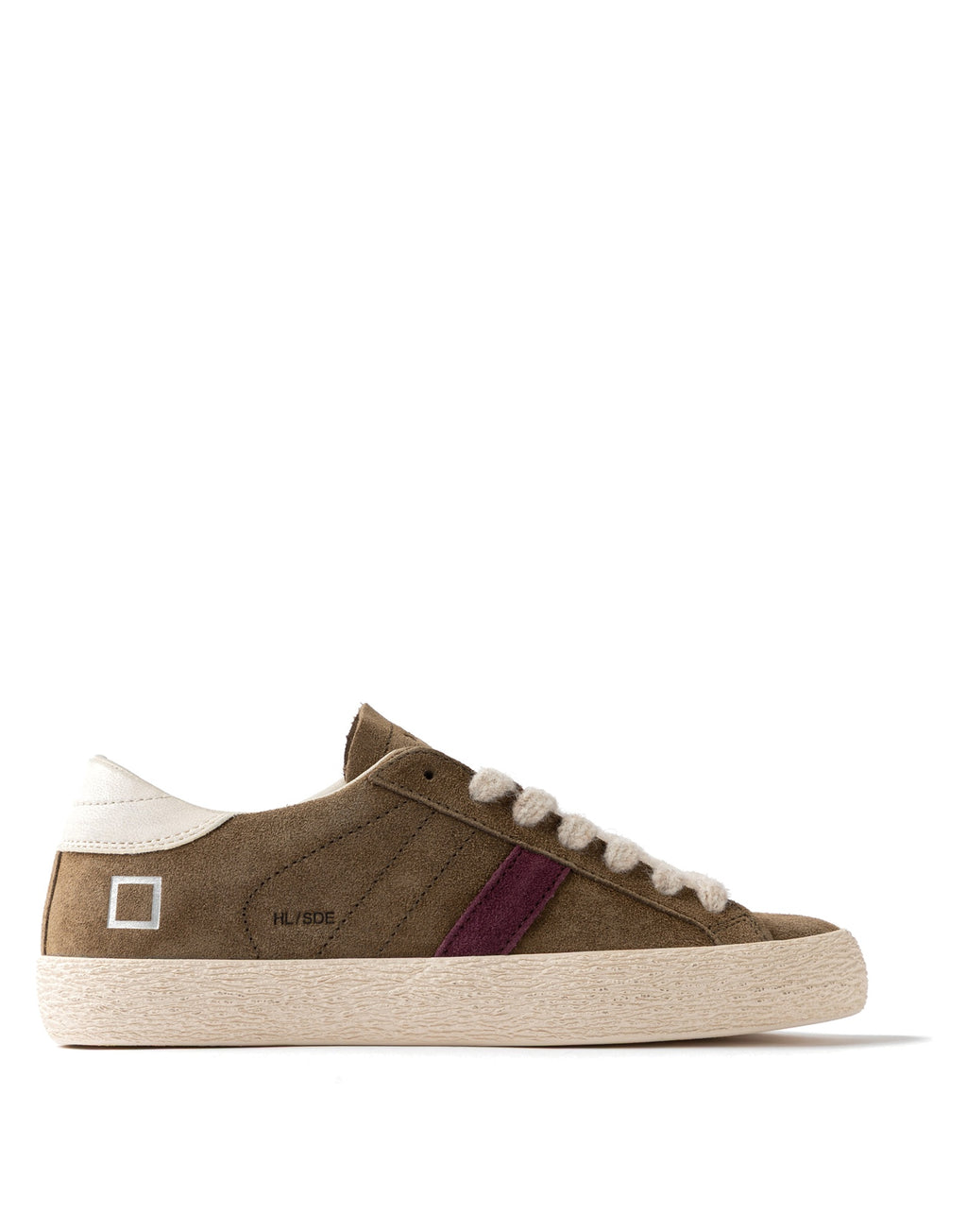 D.A.T.E. Sneakers Hill Low Suede Army