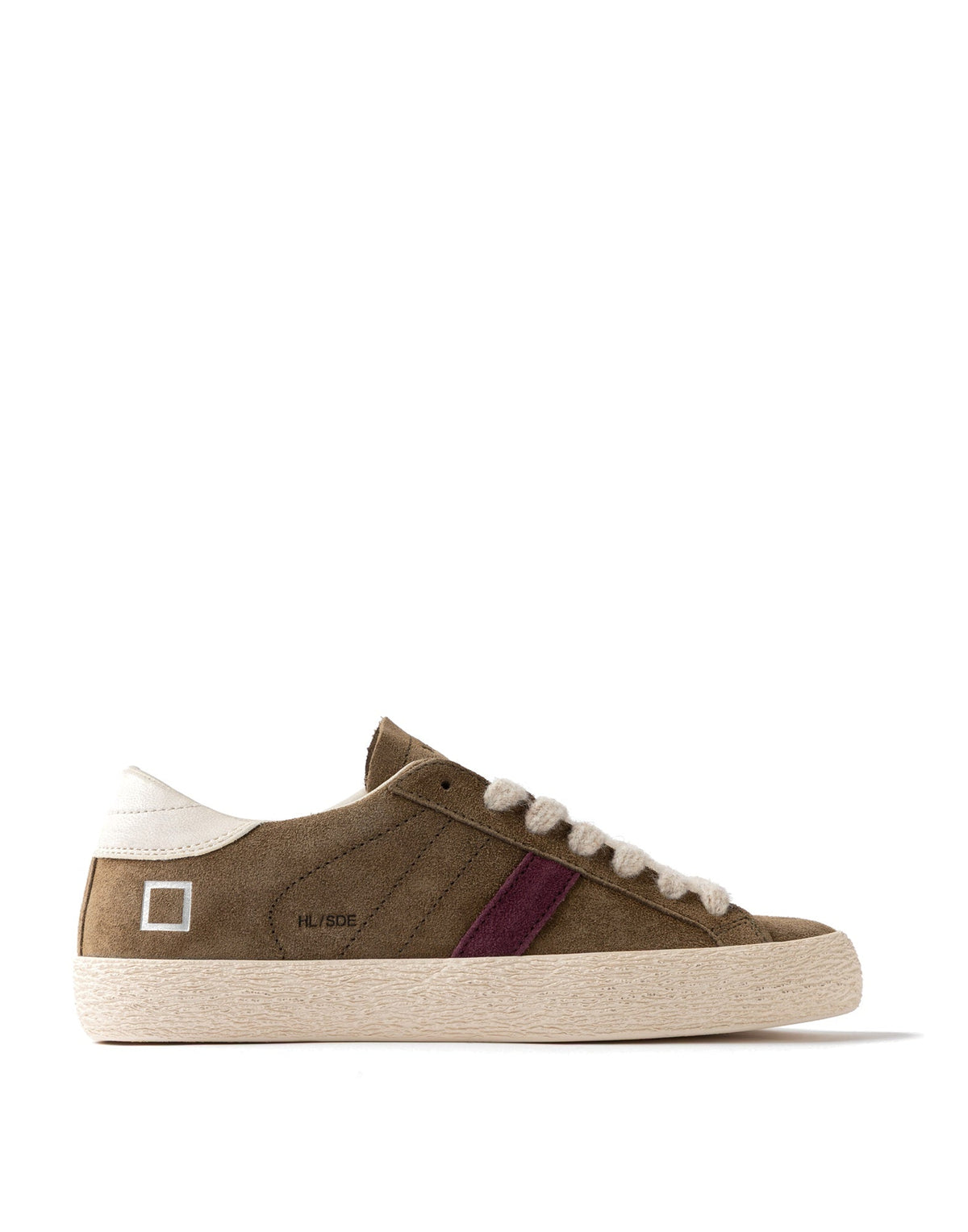 D.A.T.E. Sneakers Hill Low Suede Army