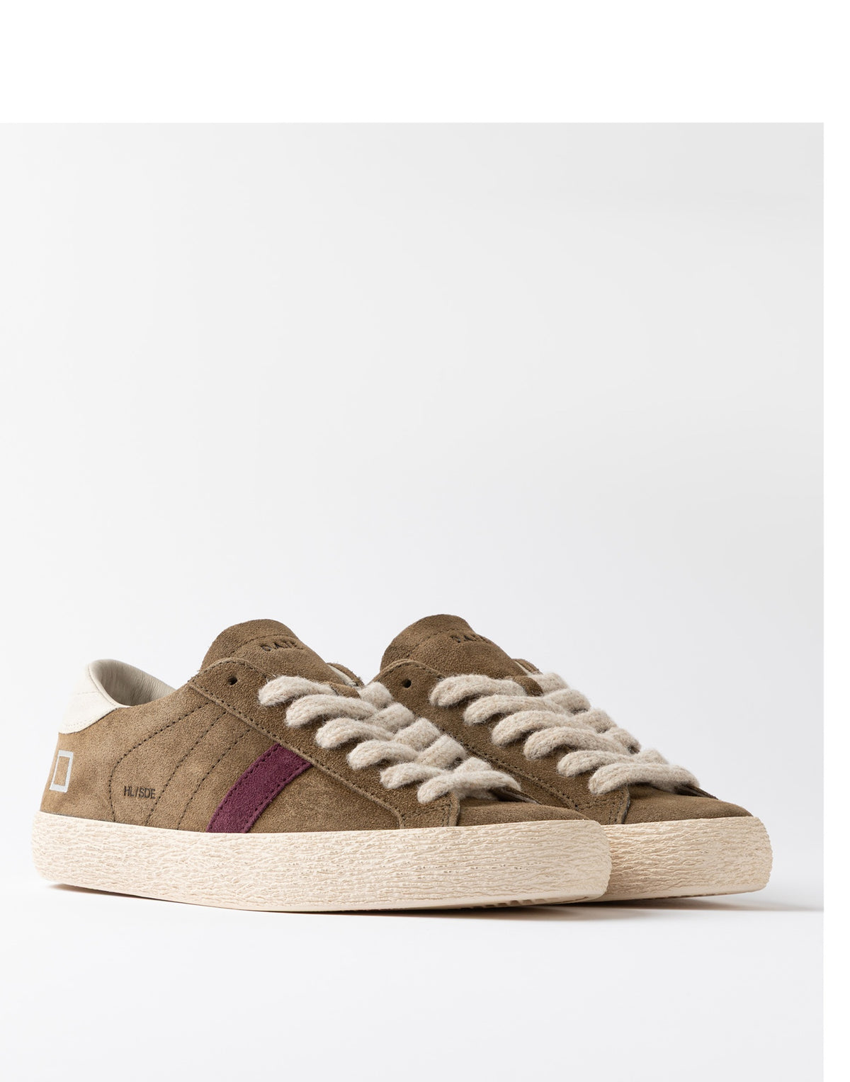 D.A.T.E. Sneakers Hill Low Suede Army