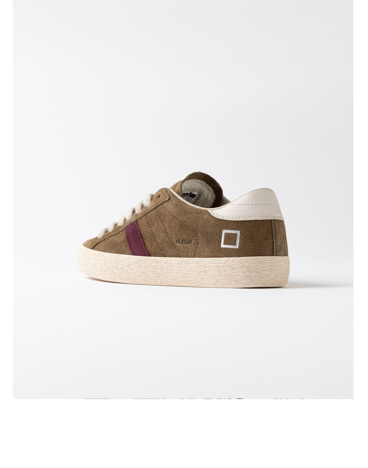 D.A.T.E. Sneakers Hill Low Suede Army