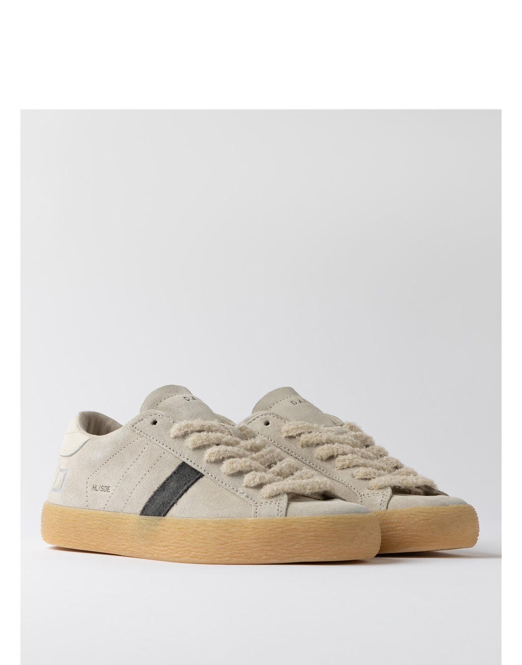 D.A.T.E. Sneakers Hill Low Suede Beige