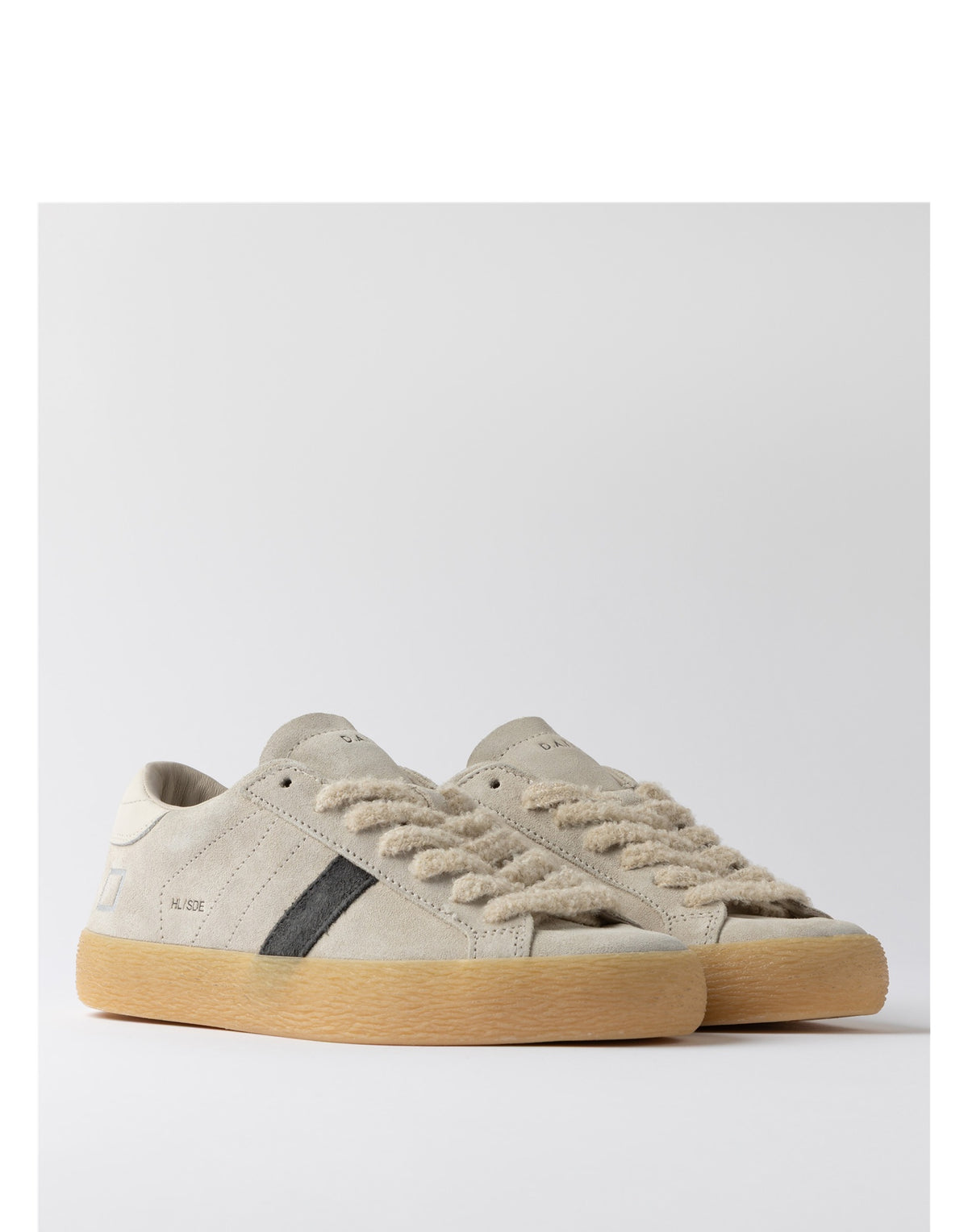 D.A.T.E. Sneakers Hill Low Suede Beige