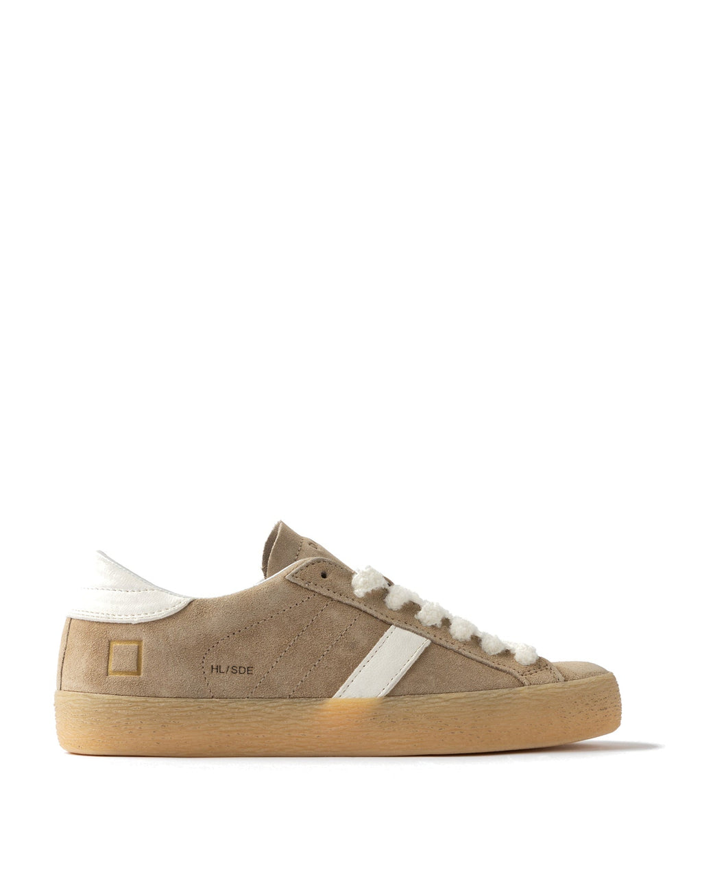 D.A.T.E. Sneakers Hill Low Suede Camel