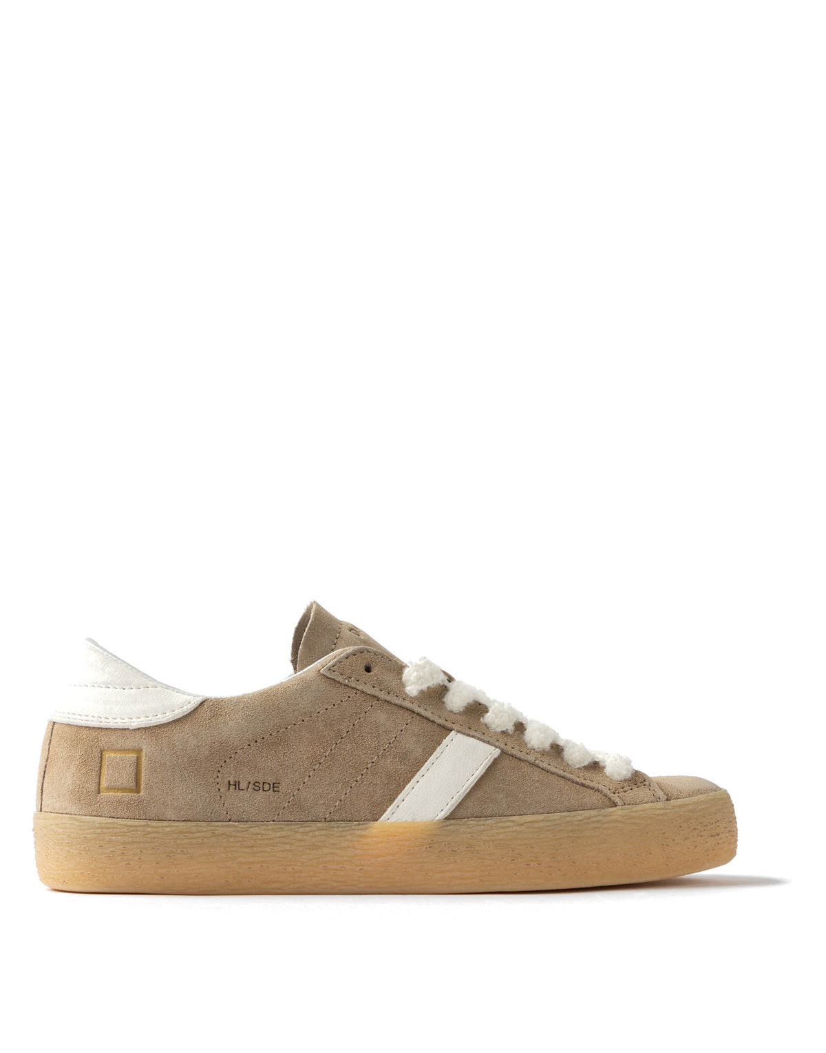 D.A.T.E. Sneakers Hill Low Suede Camel