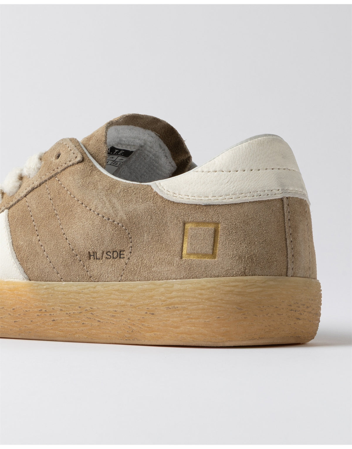D.A.T.E. Sneakers Hill Low Suede Camel