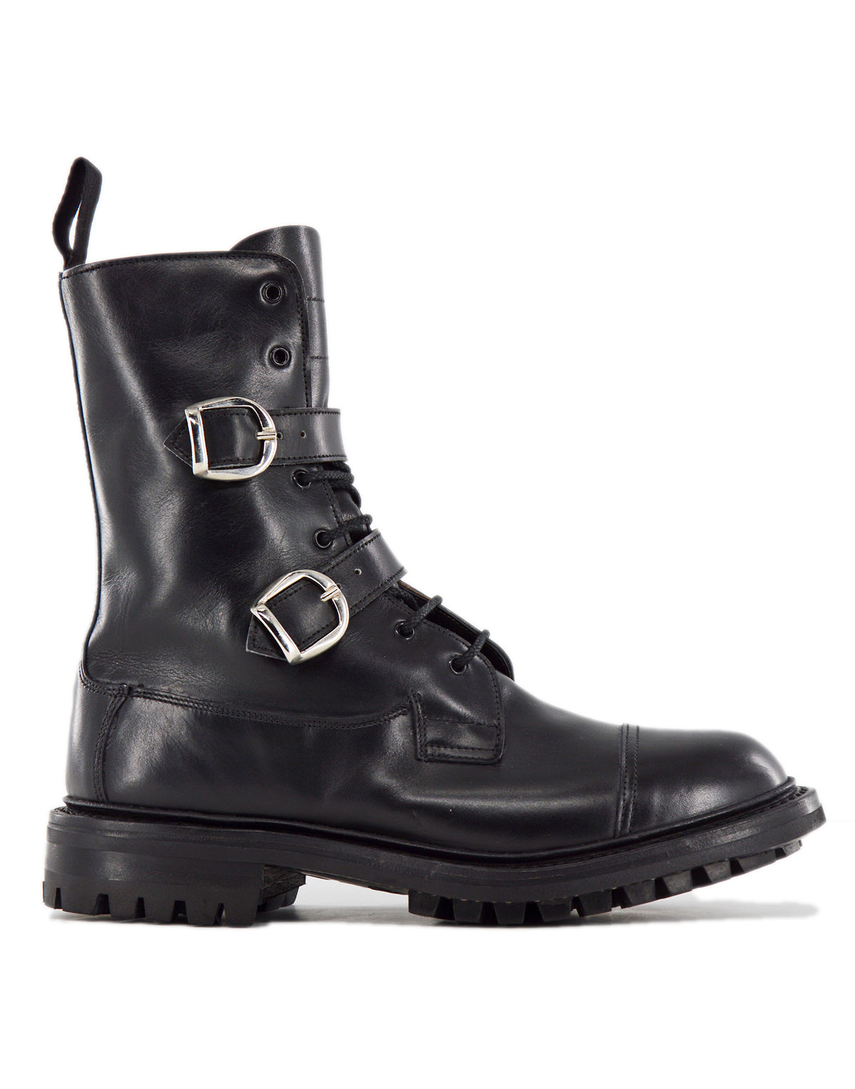 TRICKER'S Biker Boots Wanda Fondo Commando Black
