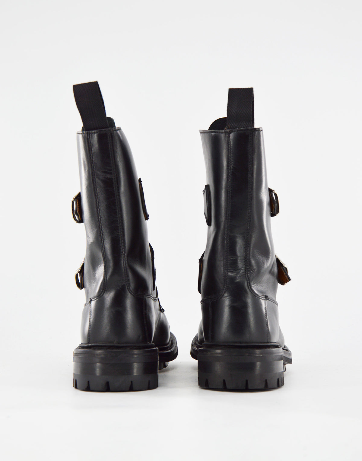 TRICKER'S Biker Boots Wanda Fondo Commando Black