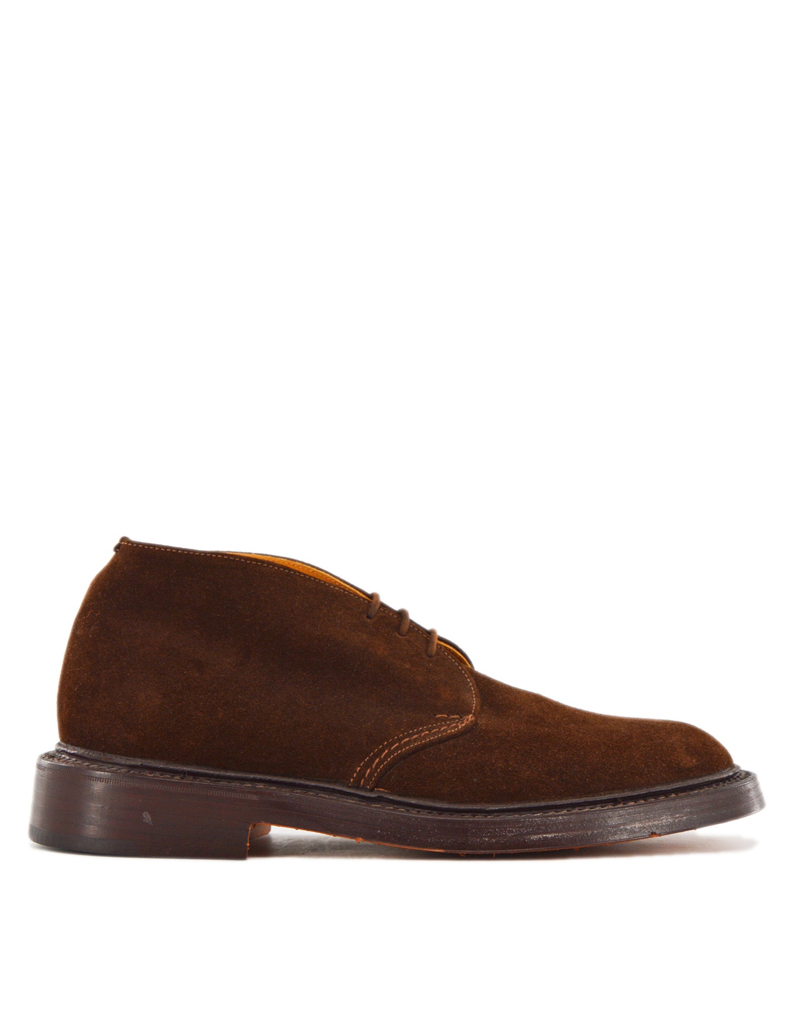 TRICKER'S Polacchino Winston in Crosta Fondo Cuoio Chocolate