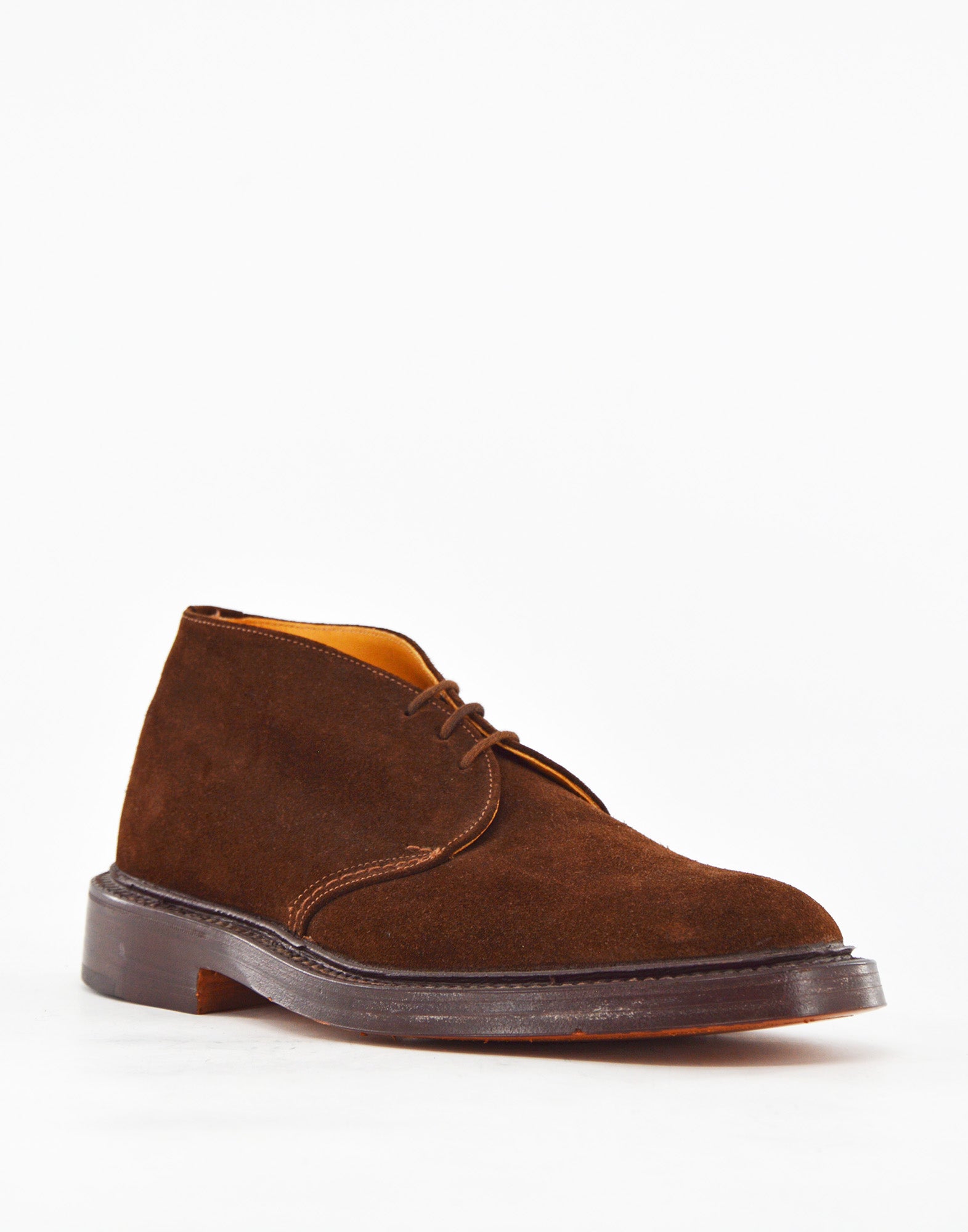 TRICKER'S Polacchino Winston in Crosta Fondo Cuoio Chocolate