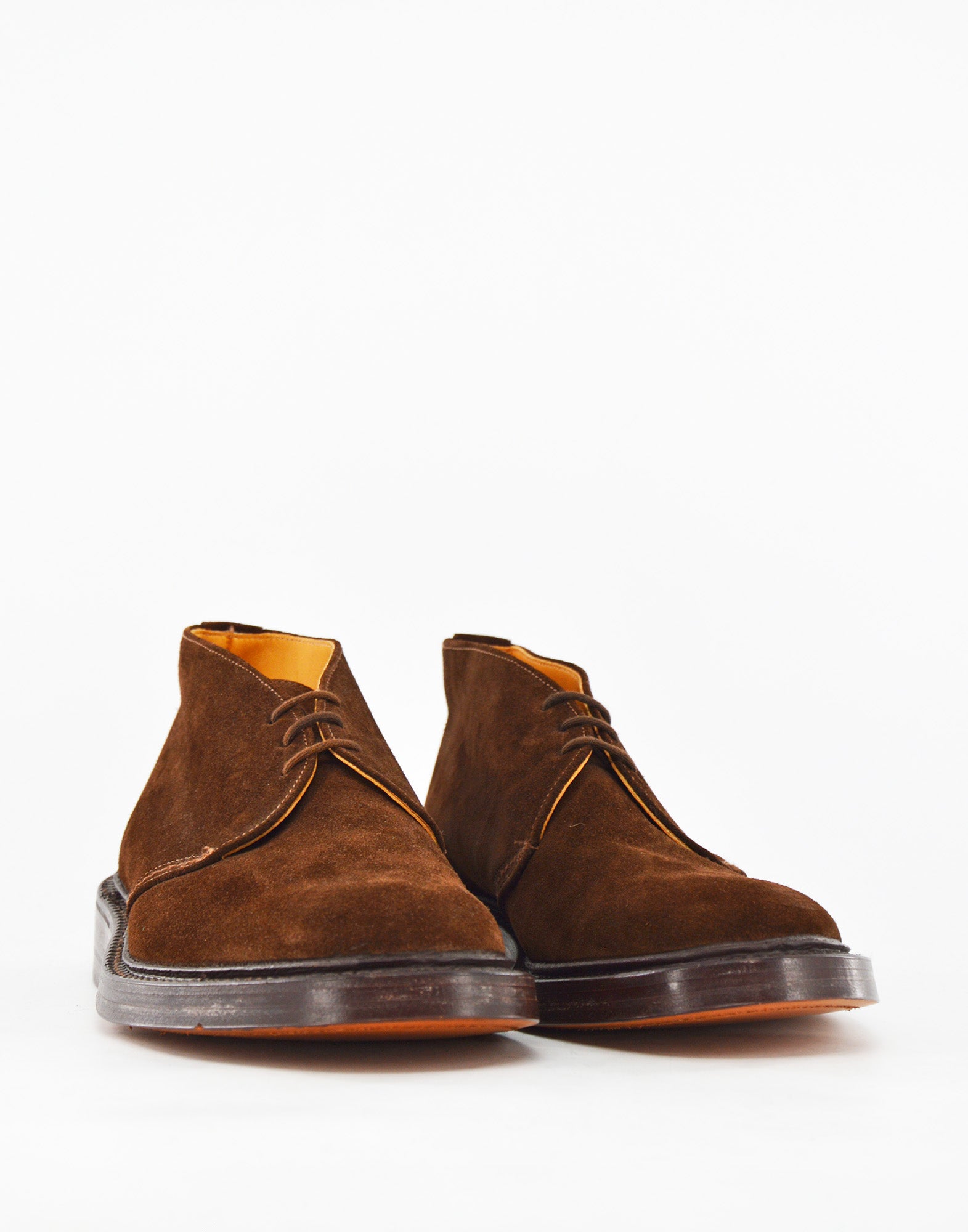 TRICKER'S Polacchino Winston in Crosta Fondo Cuoio Chocolate