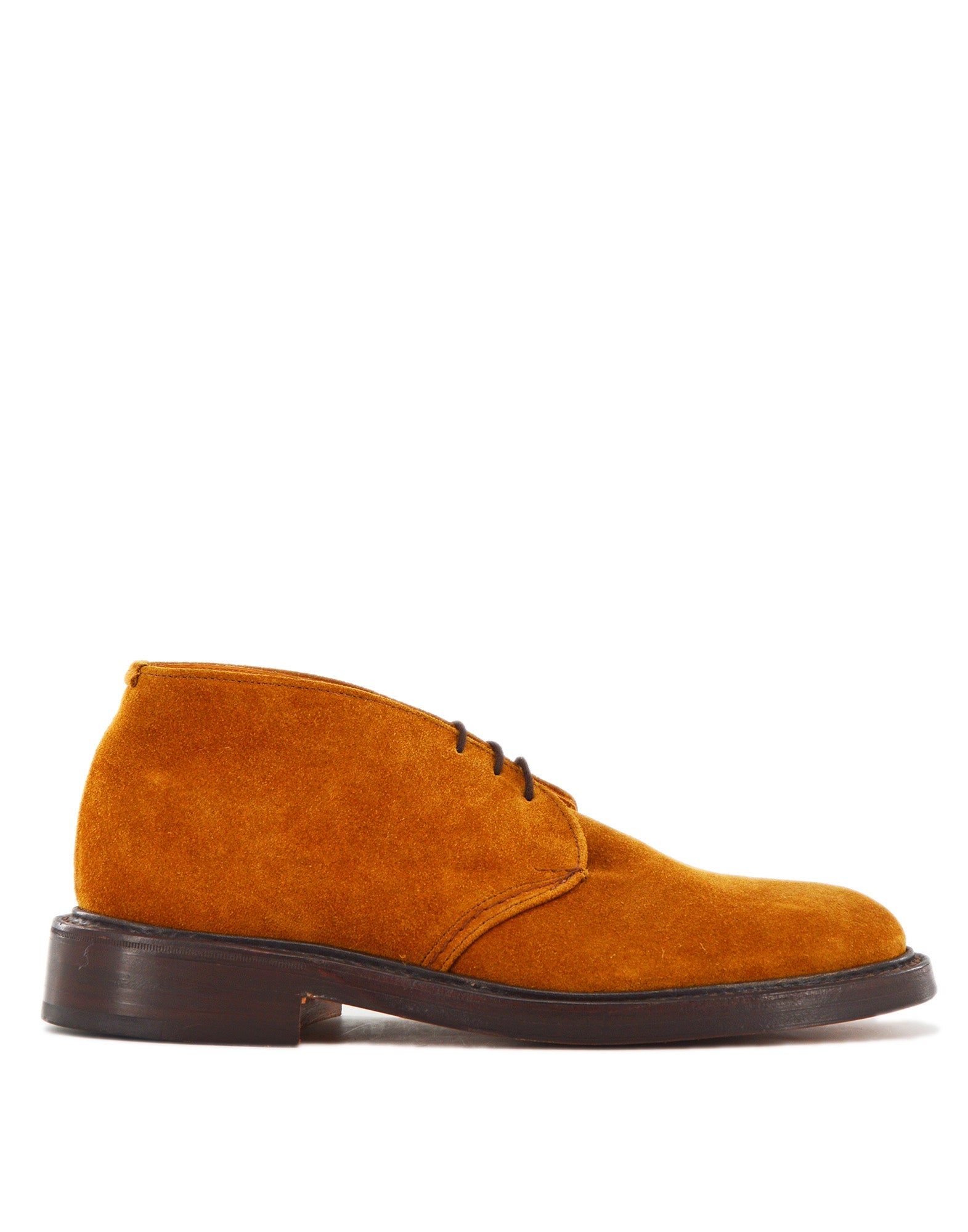 TRICKER'S Polacchino Winston in Crosta Fondo Cuoio Mustard